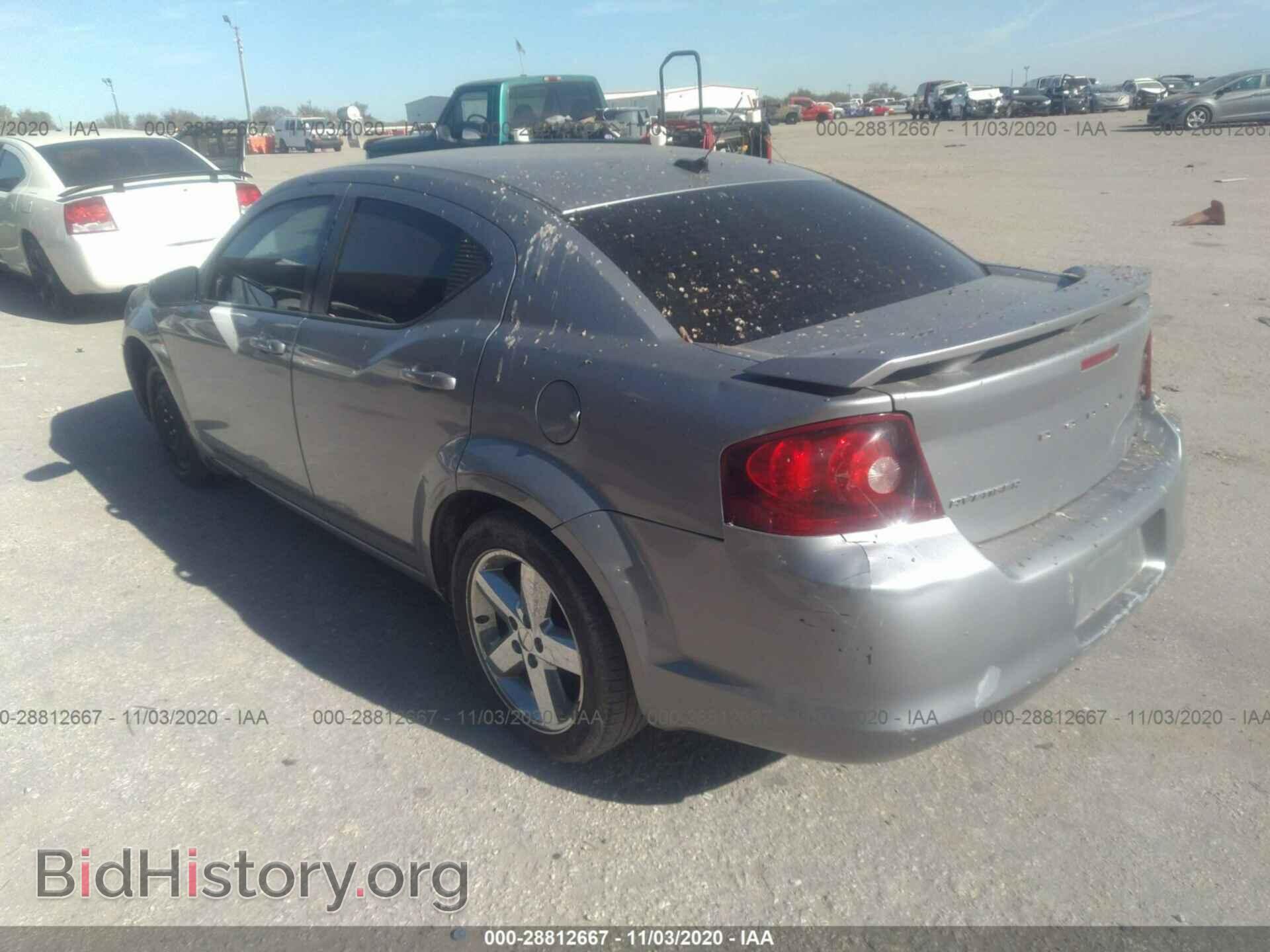 2013 DODGE AVENGER - VIN: 1C3CDZCB4DN617658 - Фото 3