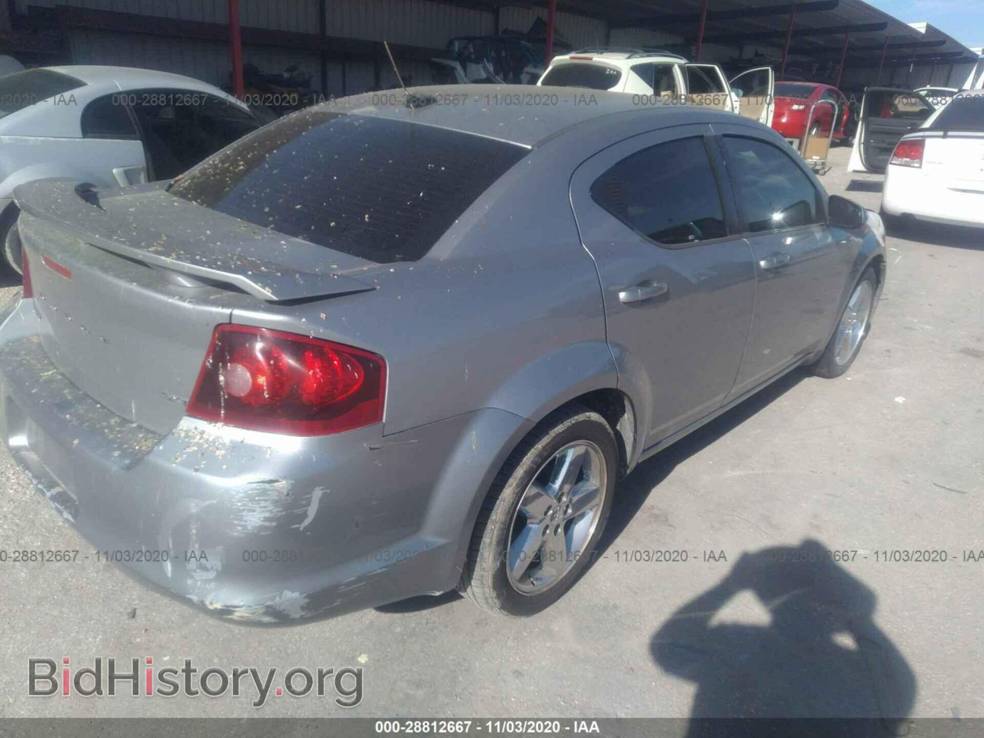 2013 DODGE AVENGER - VIN: 1C3CDZCB4DN617658 - Фото 4