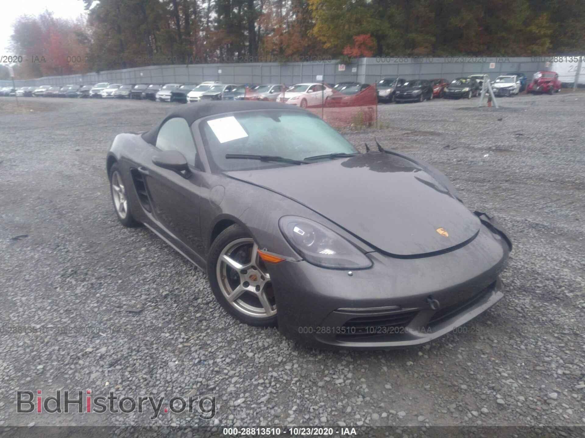 Photo WP0CA2A86HS220155 - PORSCHE 718 BOXSTER 2017