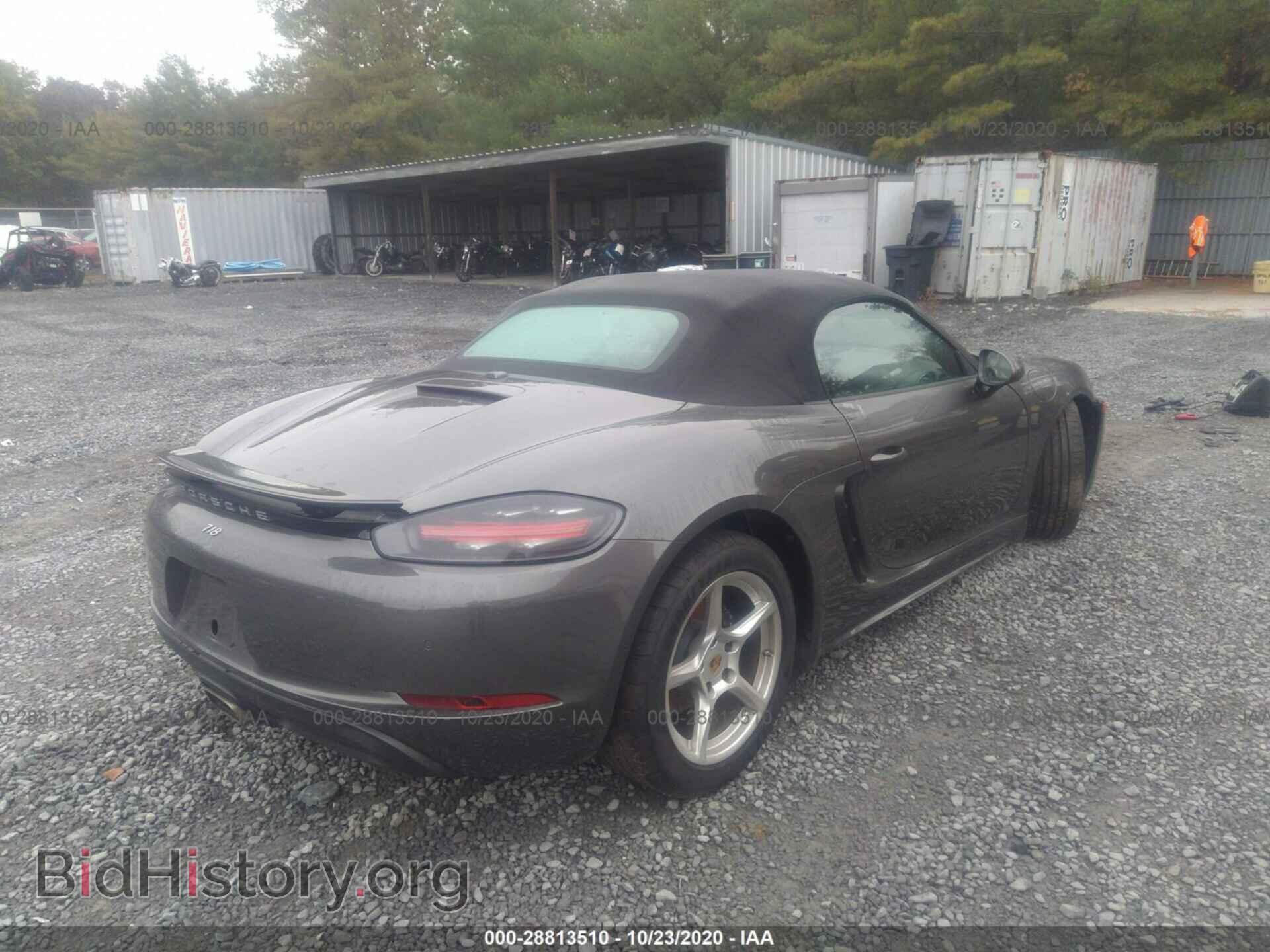 2017 PORSCHE 718 BOXSTER - VIN: WP0CA2A86HS220155 - Фото 4