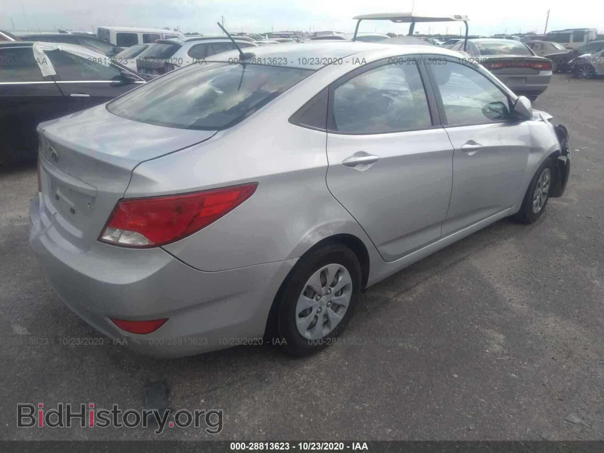 2016 HYUNDAI ACCENT - VIN: KMHCT4AE1GU966426 - Фото 4