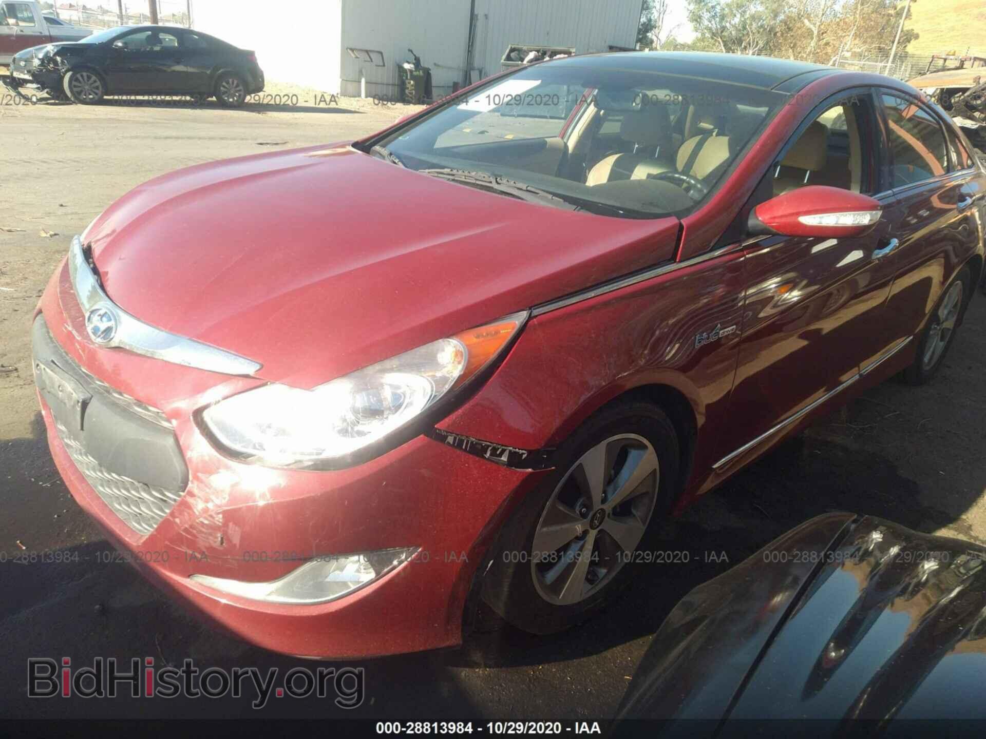 2012 HYUNDAI SONATA - VIN: KMHEC4A42CA060040 - Фото 2