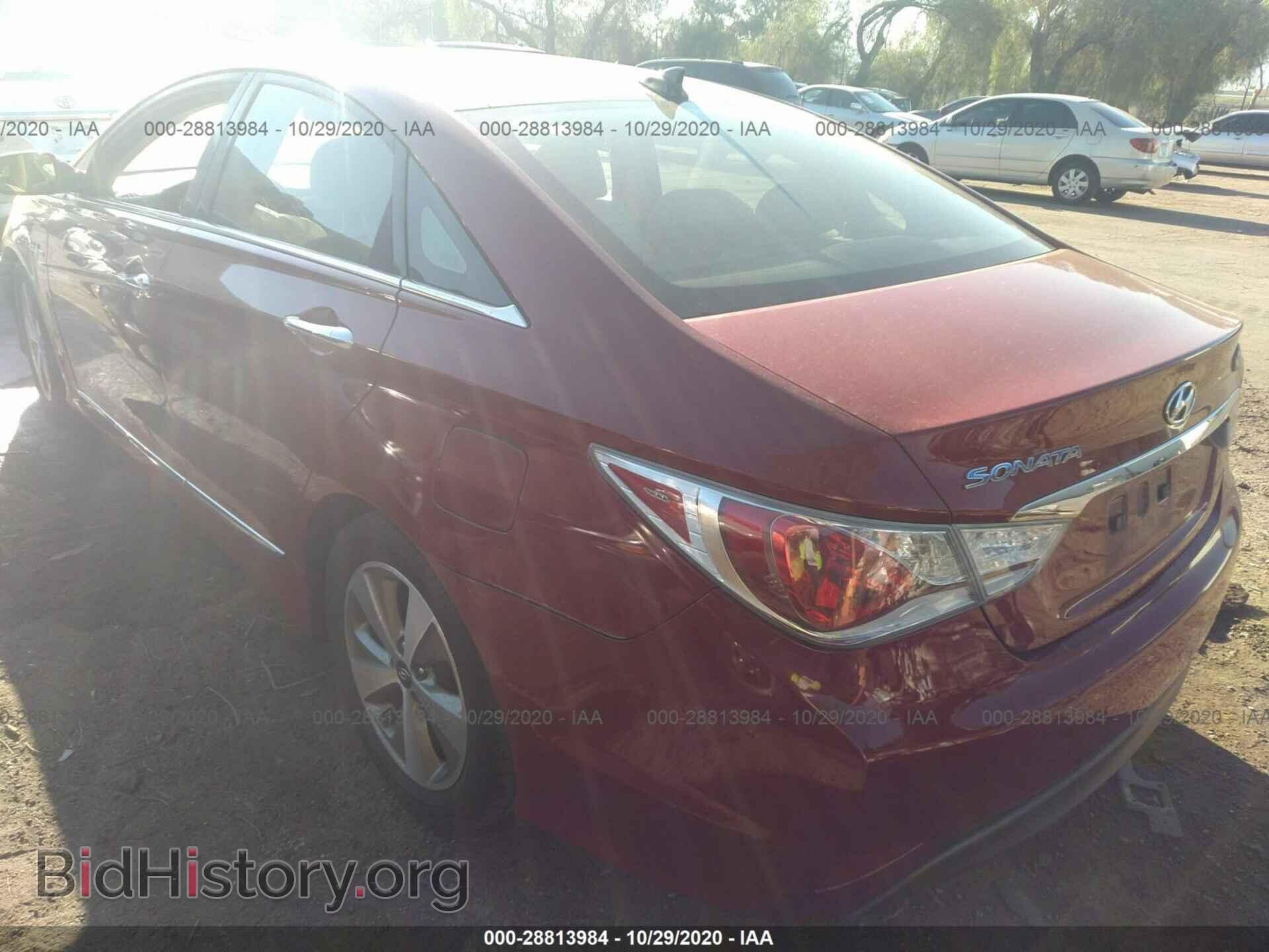 2012 HYUNDAI SONATA - VIN: KMHEC4A42CA060040 - Фото 3