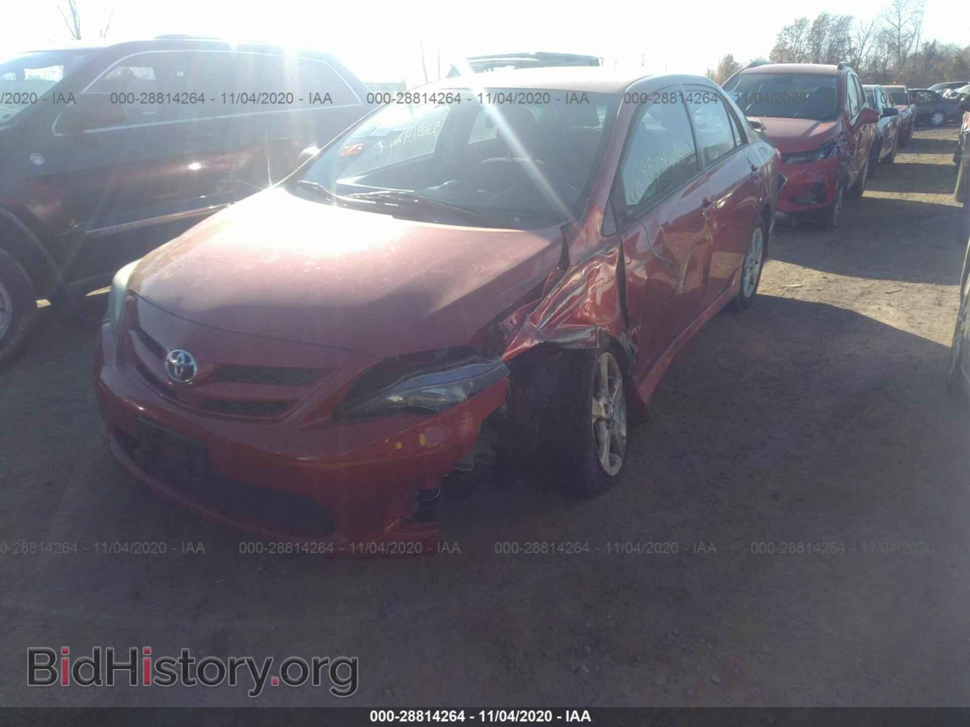 2012 TOYOTA COROLLA - VIN: 2T1BU4EE9CC814795 - Фото 2