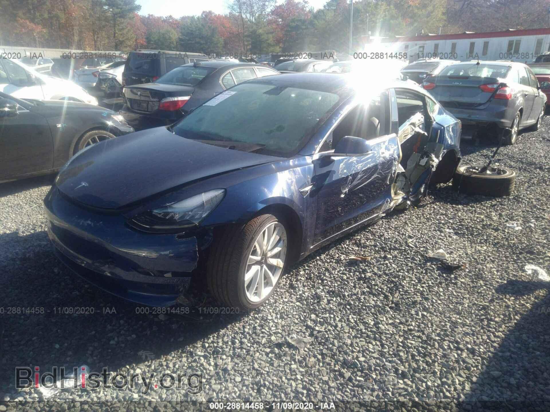 2019 TESLA MODEL 3 - VIN: 5YJ3E1EB7KF194139 - Фото 2