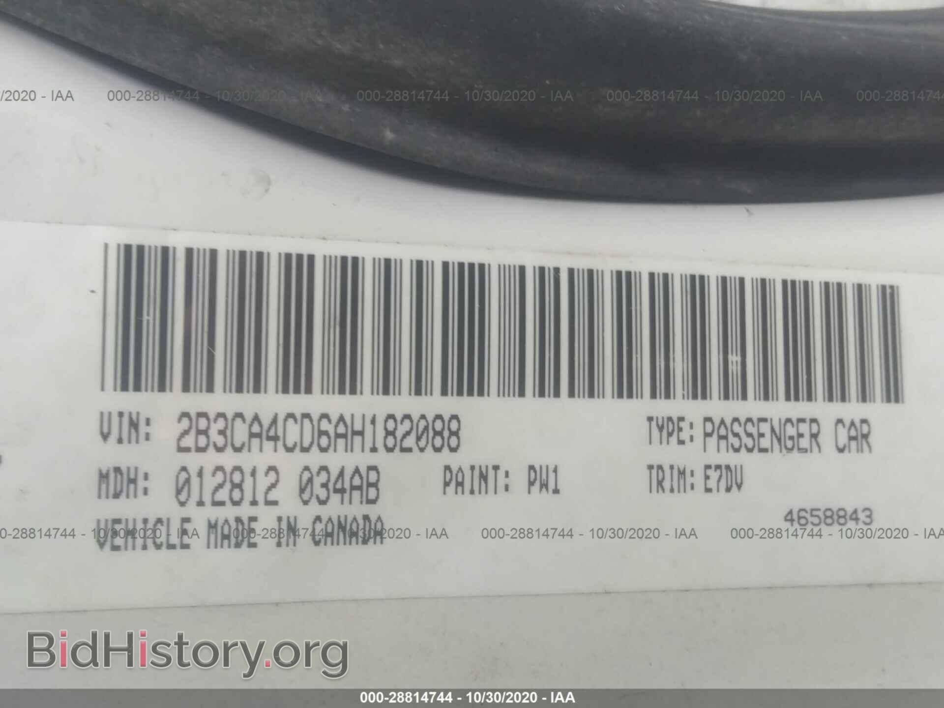 2010 DODGE CHARGER - VIN: 2B3CA4CD6AH182088 - Photo 9