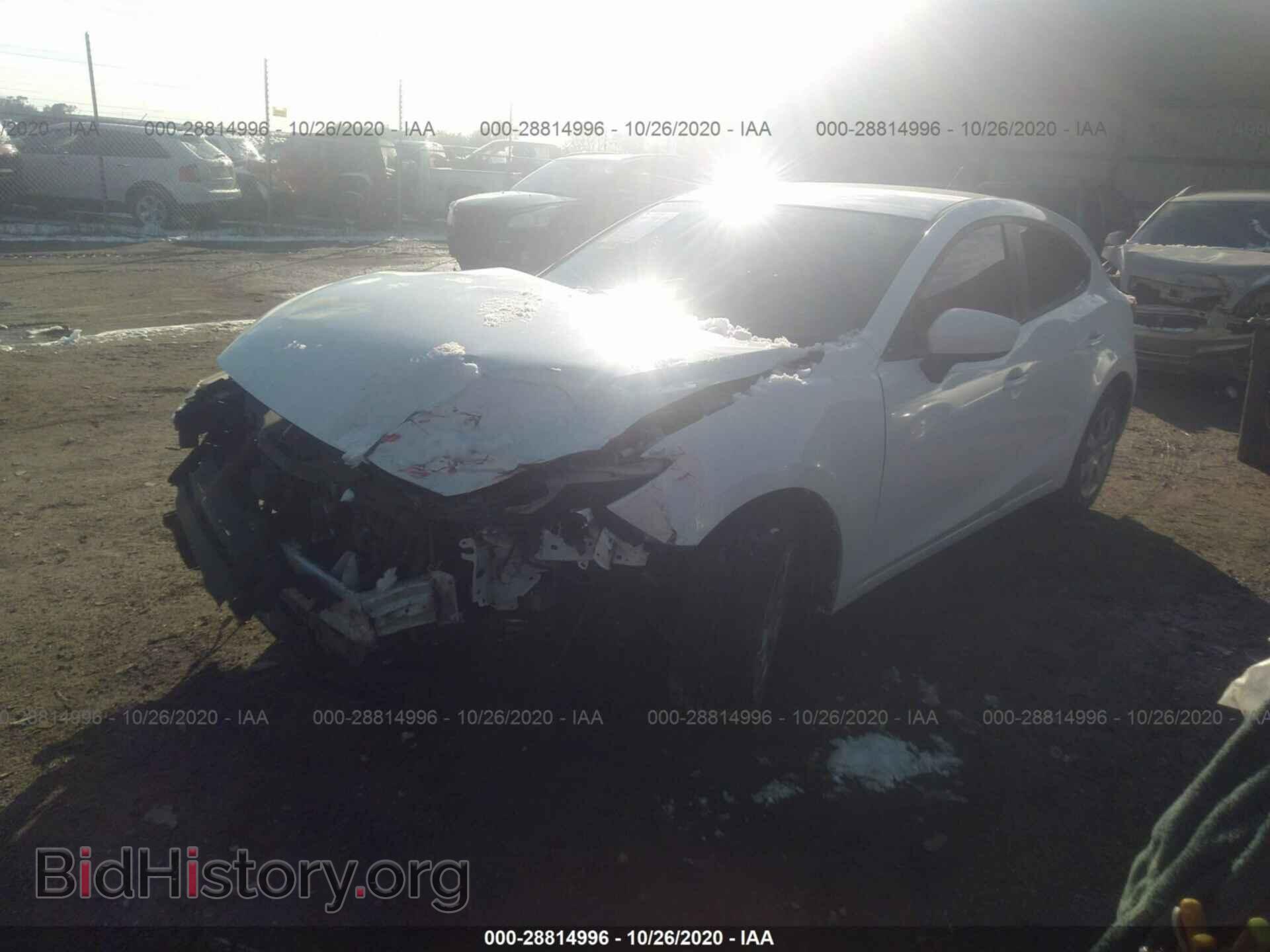 2014 MAZDA MAZDA3 - VIN: JM1BM1K7XE1131371 - Фото 2