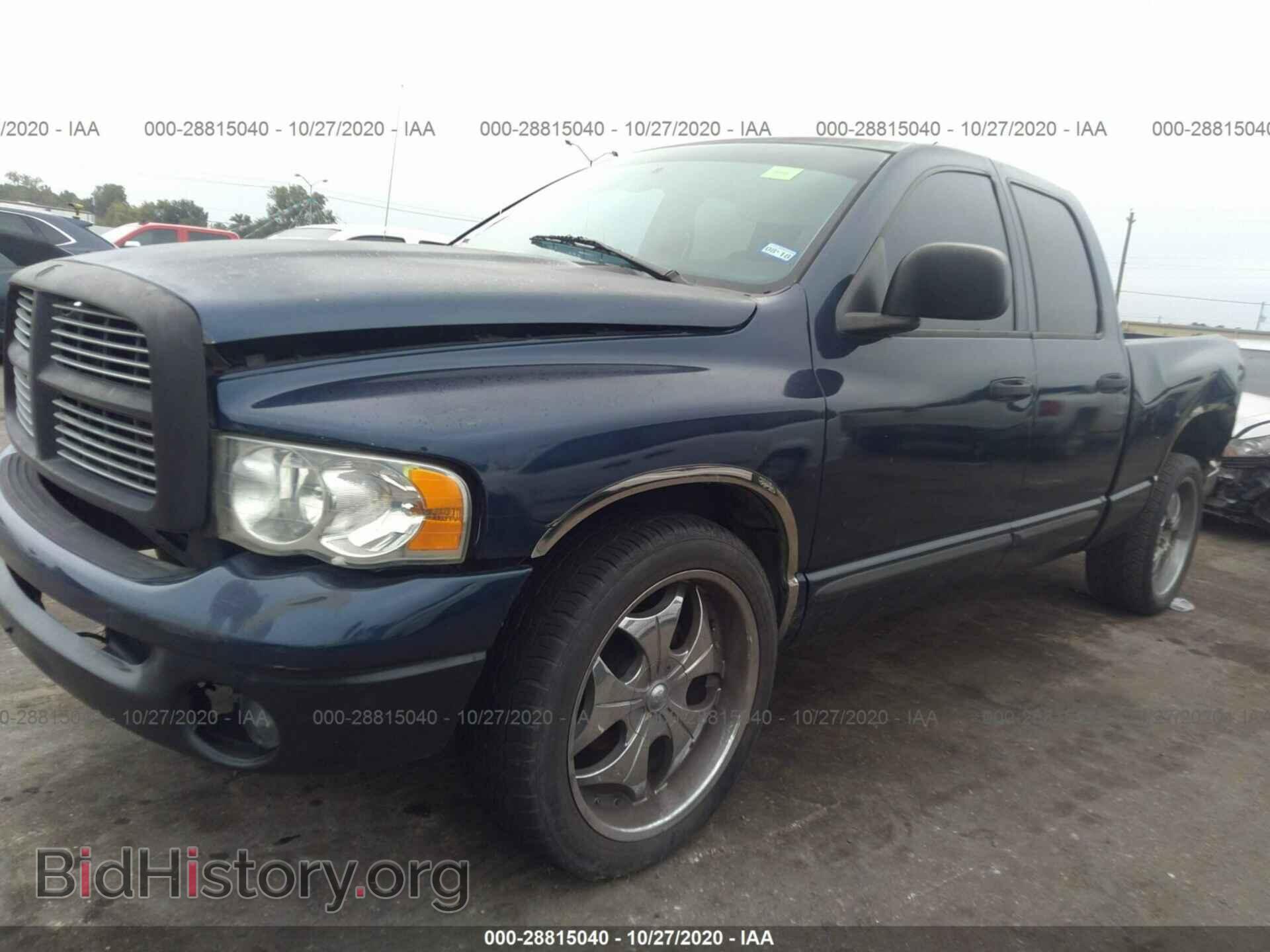 2002 DODGE RAM 1500 - VIN: 1D7HA18N72S723105 - Фото 2