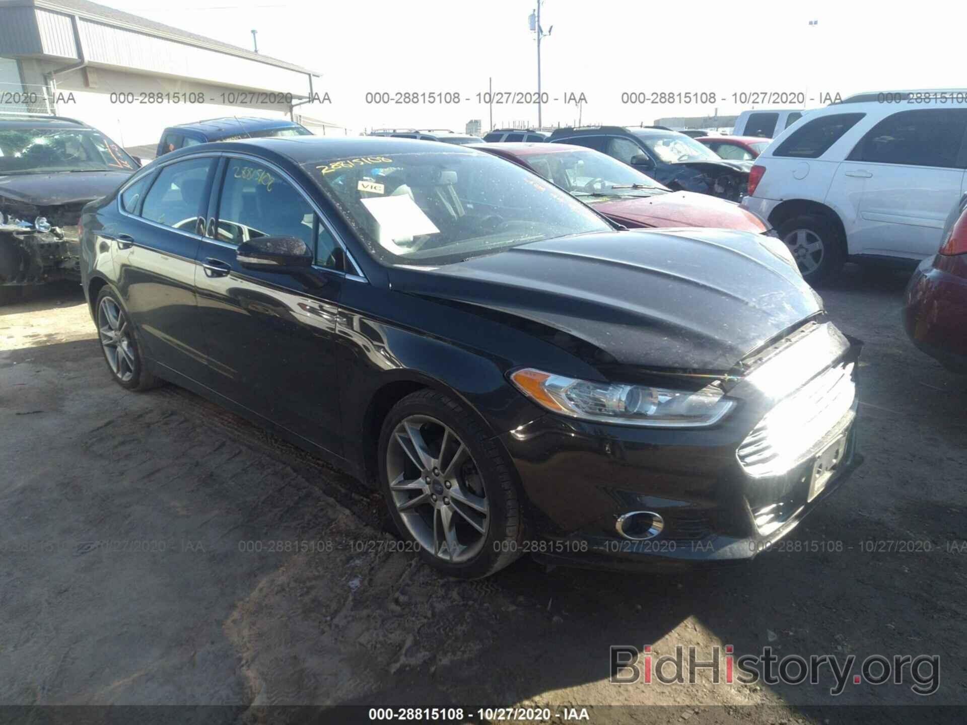 Photo 3FA6P0K98ER103231 - FORD FUSION 2014