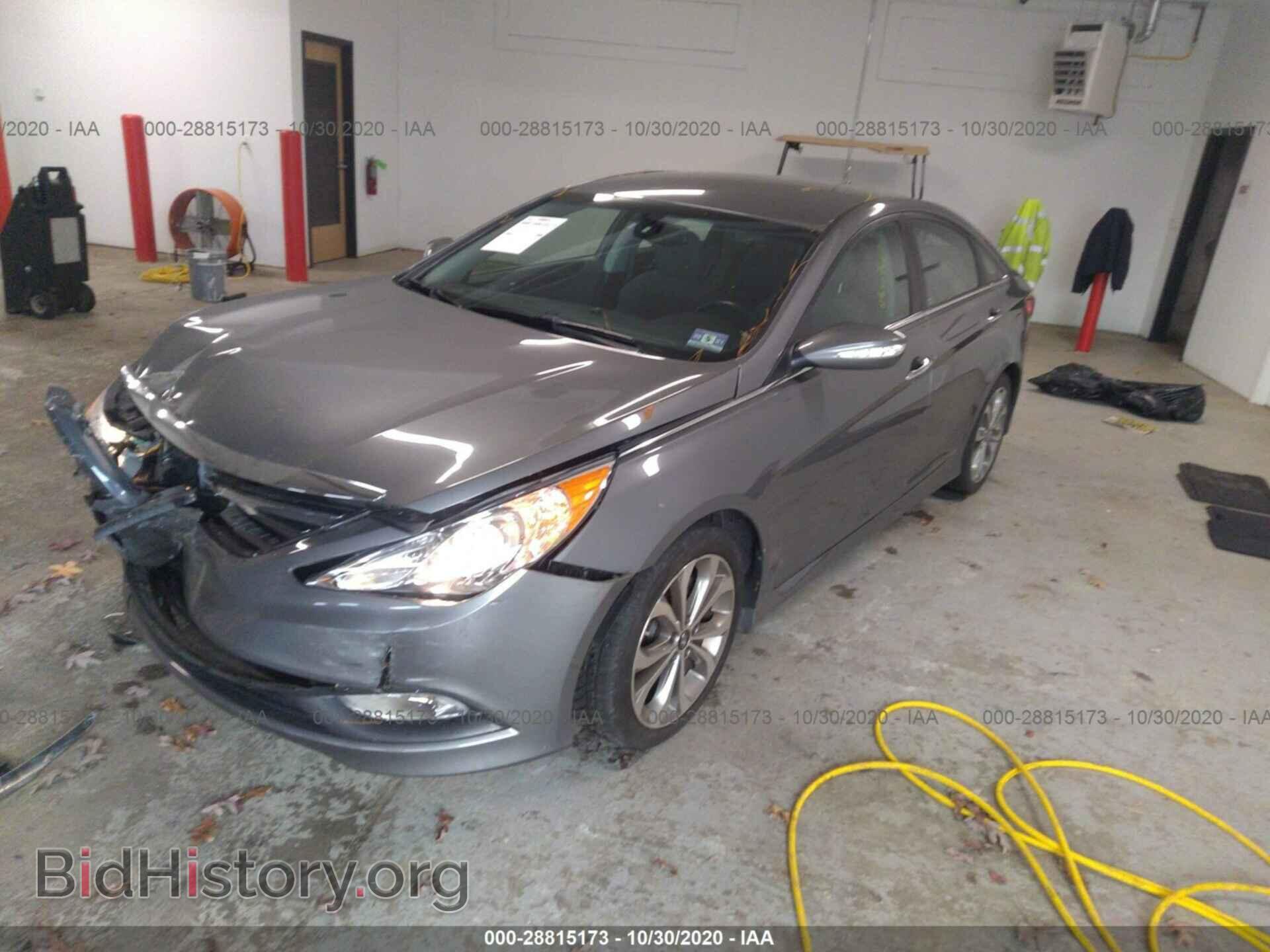 2014 HYUNDAI SONATA - VIN: 5NPEC4AC1EH890418 - Фото 2