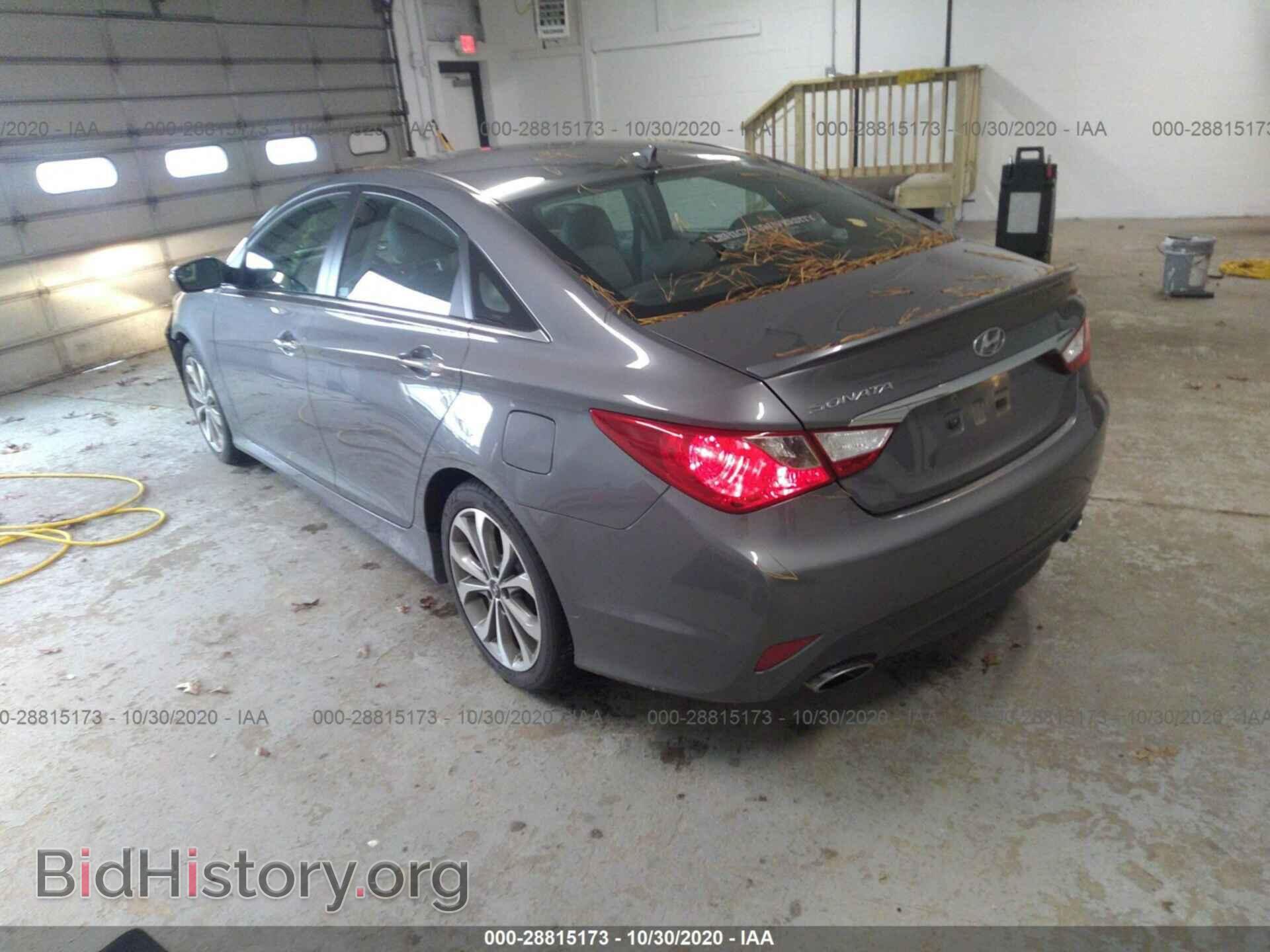 2014 HYUNDAI SONATA - VIN: 5NPEC4AC1EH890418 - Фото 3