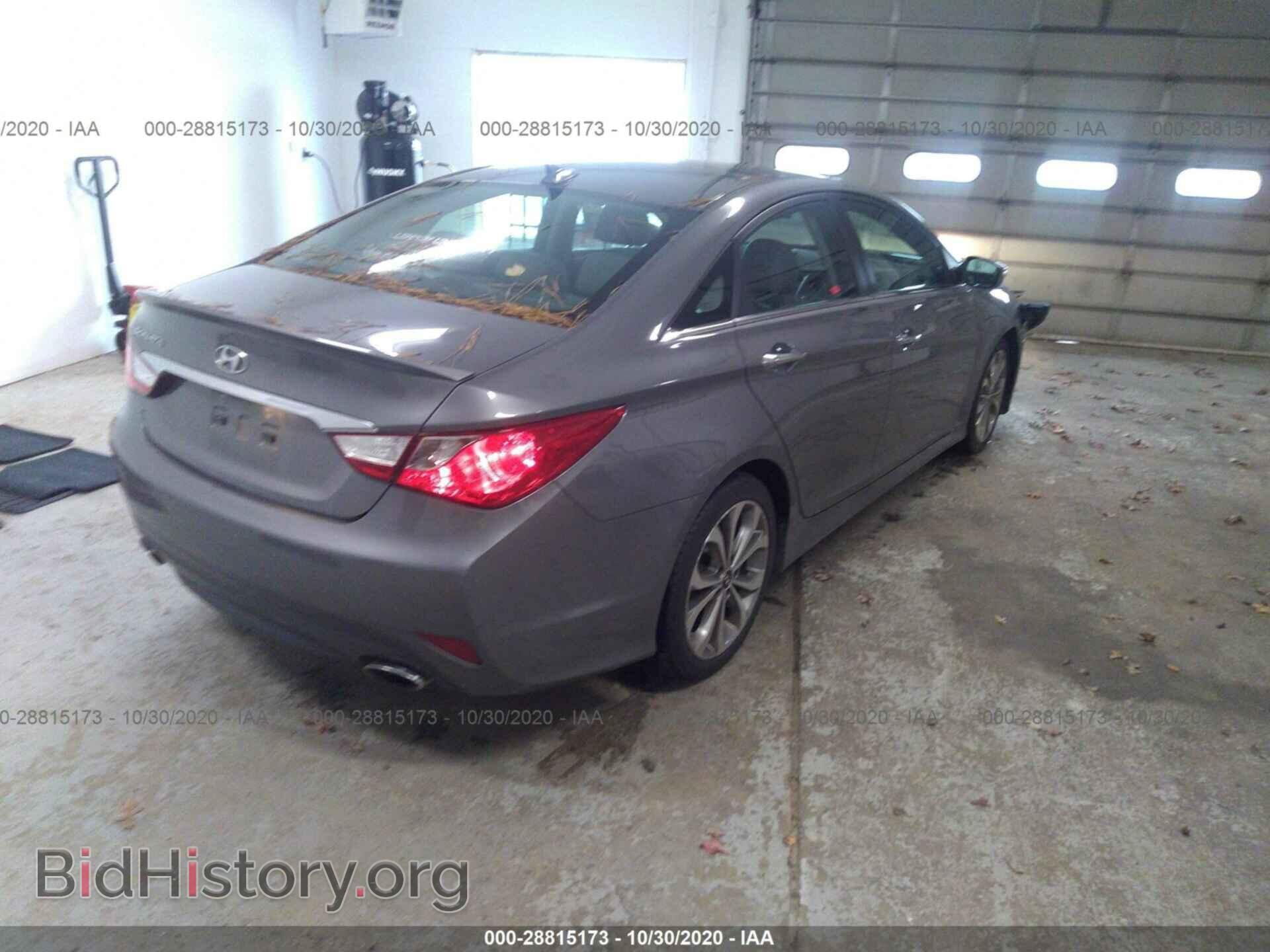 2014 HYUNDAI SONATA - VIN: 5NPEC4AC1EH890418 - Фото 4