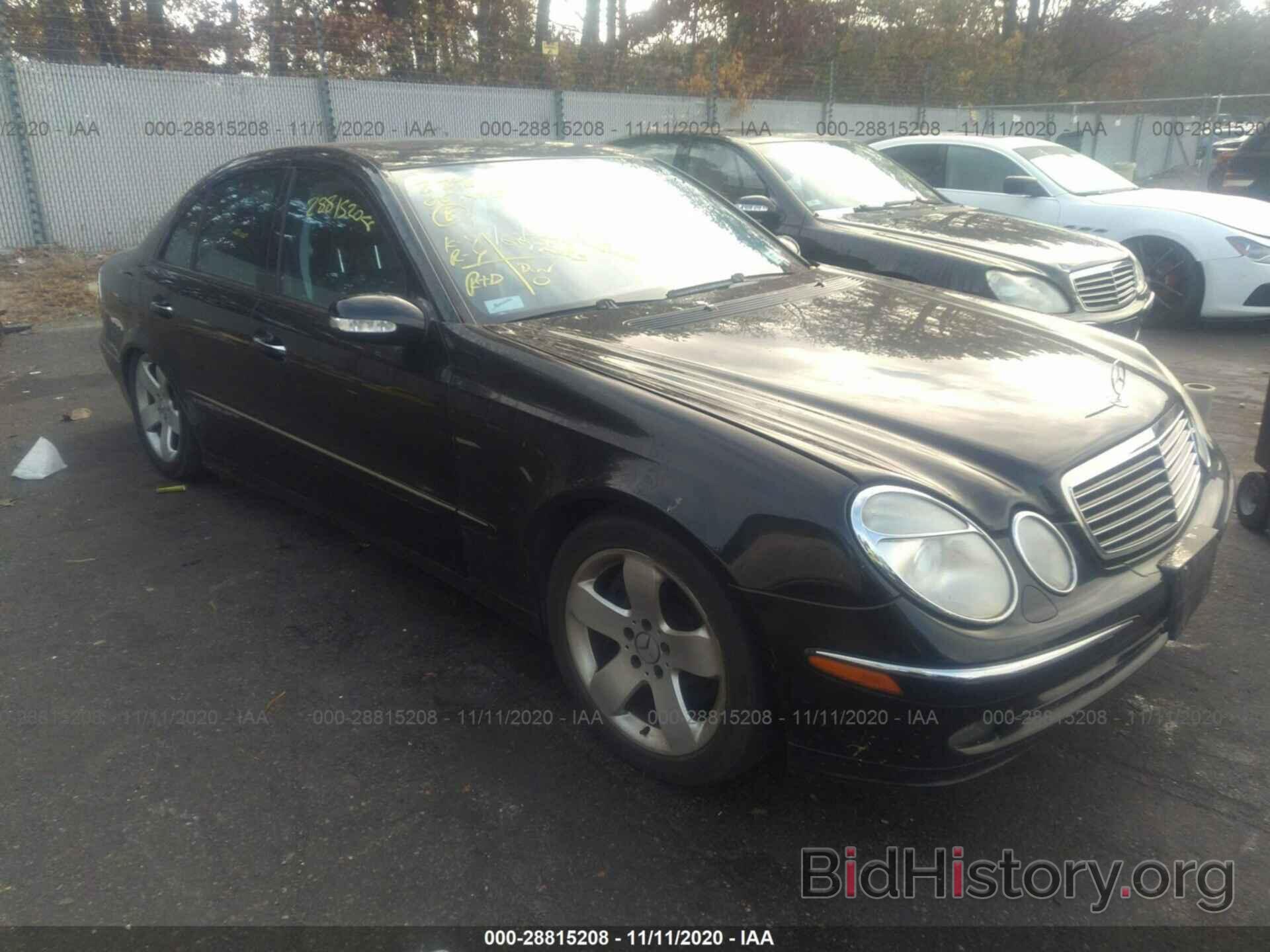 Photo WDBUF83J46X188877 - MERCEDES-BENZ E-CLASS 2006