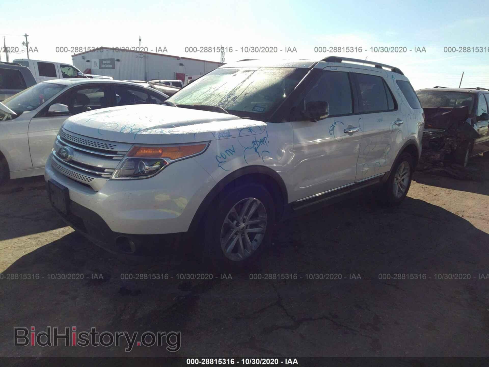 2014 FORD EXPLORER - VIN: 1FM5K7D84EGA74380 - Photo 2