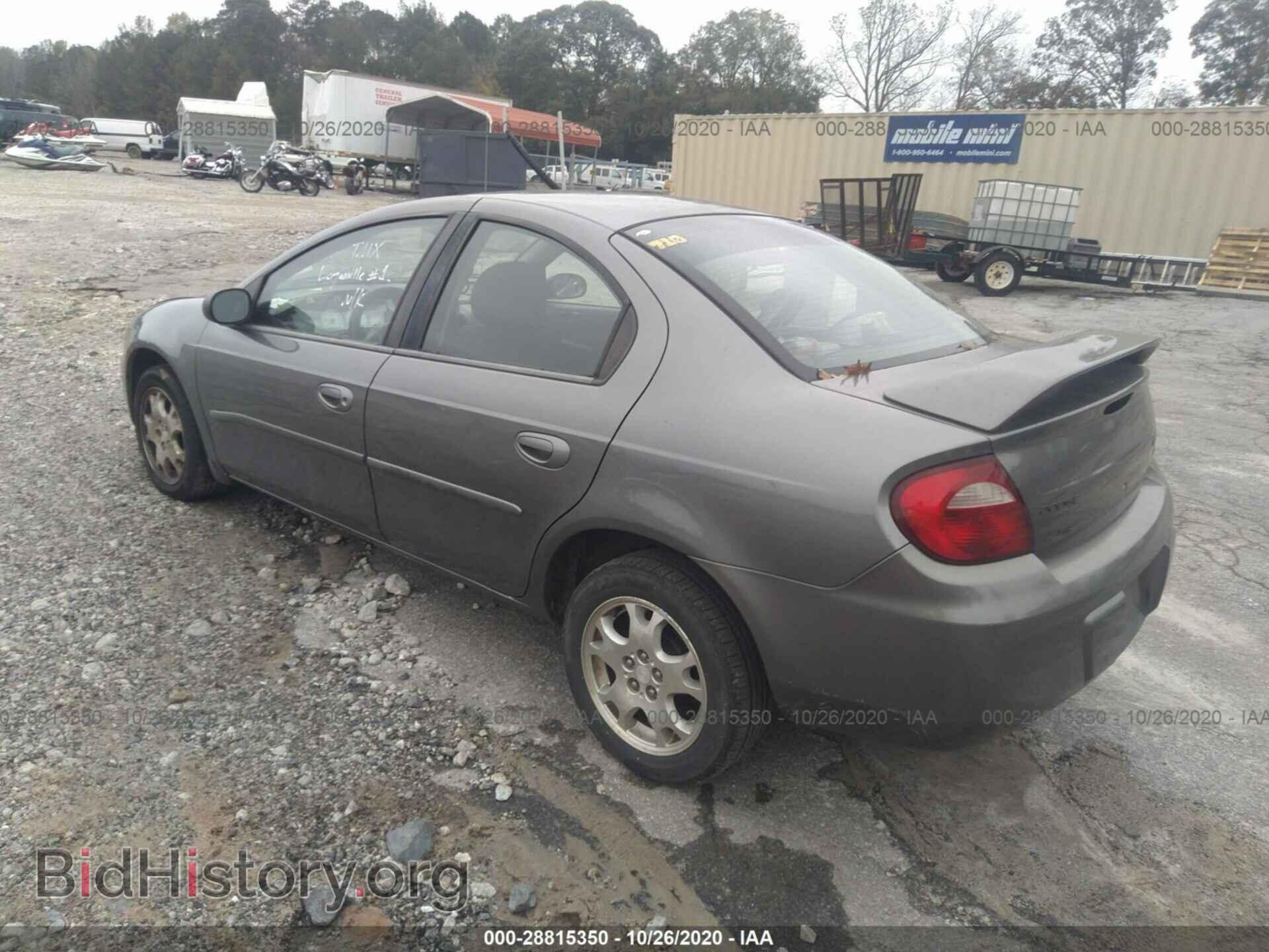 2005 DODGE NEON - VIN: 1B3ES56C95D285460 - Фото 3