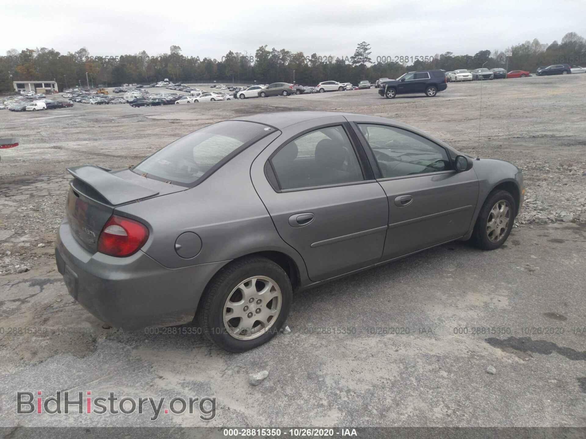 2005 DODGE NEON - VIN: 1B3ES56C95D285460 - Фото 4