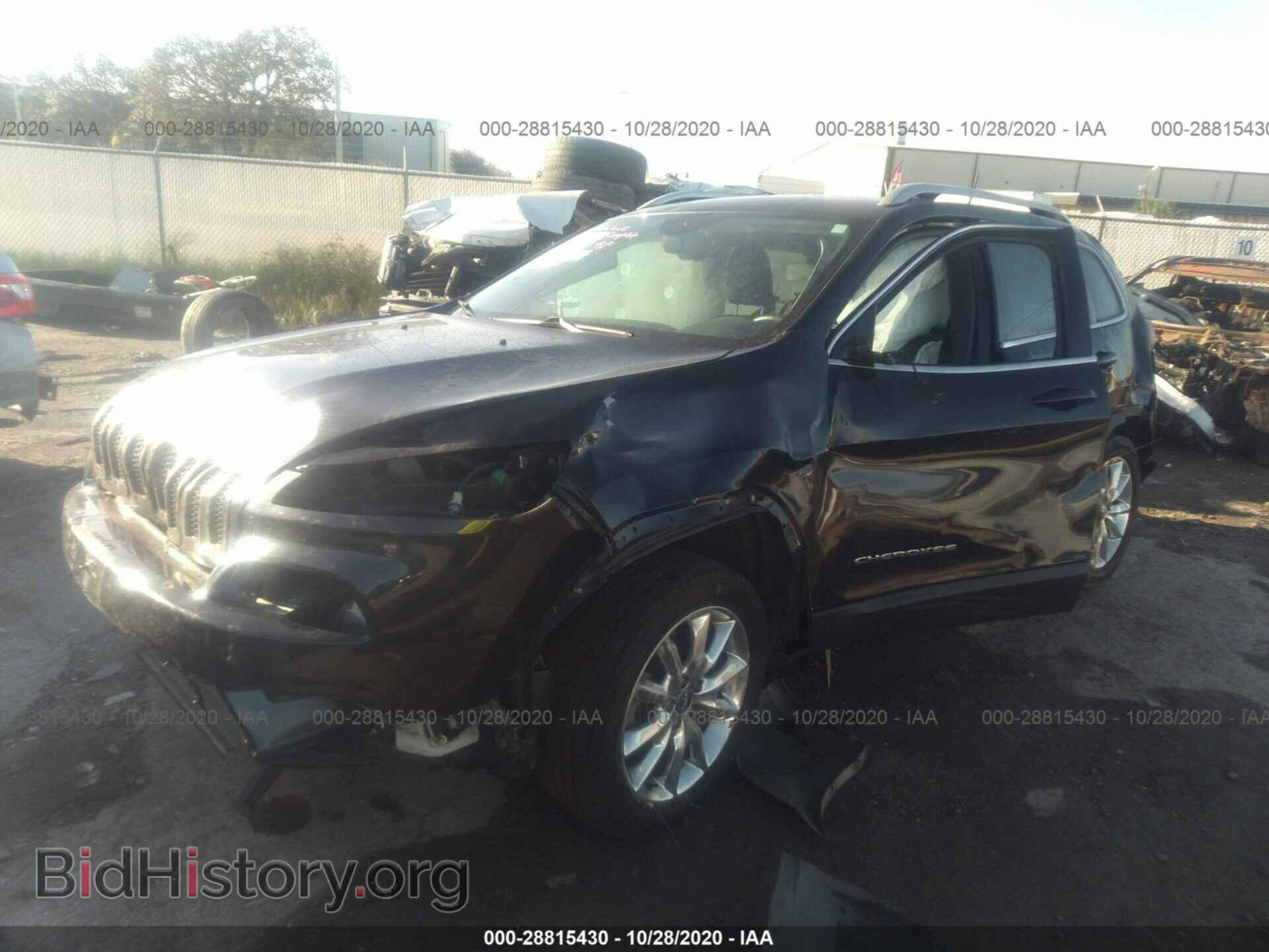 2016 JEEP CHEROKEE - VIN: 1C4PJLDB9GW362070 - Фото 2