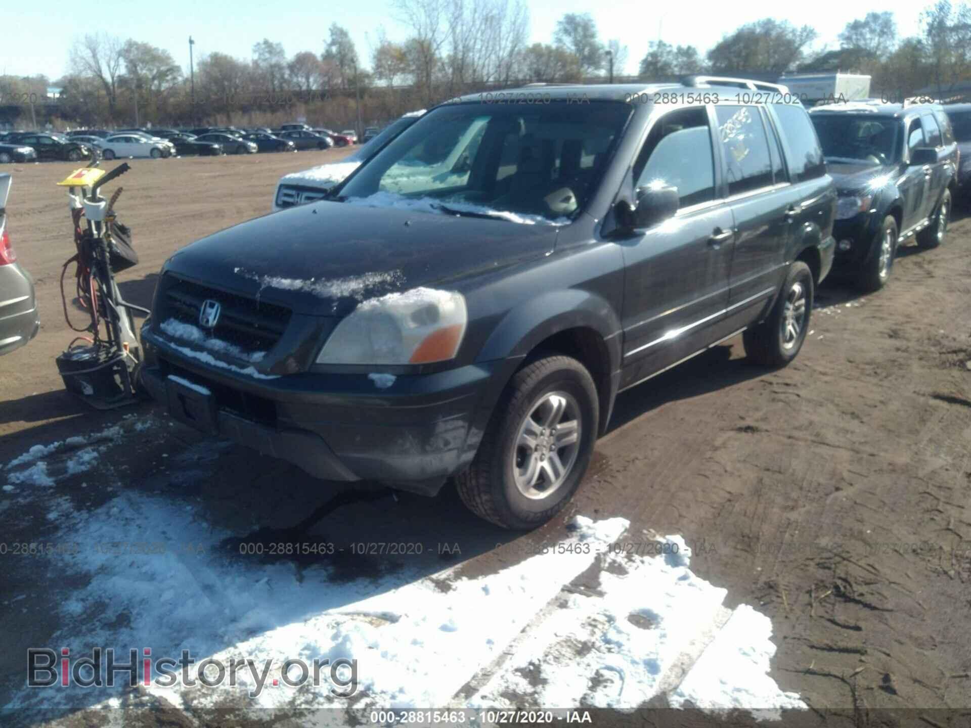 2005 HONDA PILOT - VIN: 2HKYF186X5H539543 - Фото 2