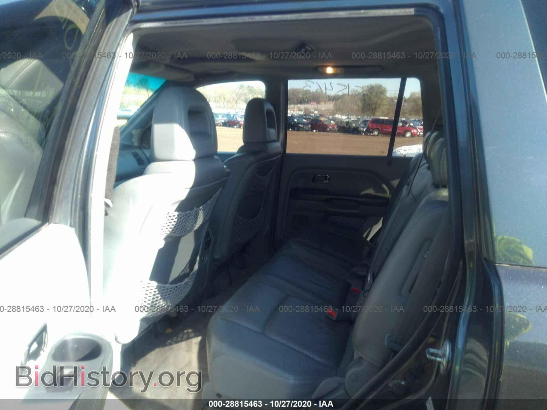 2005 HONDA PILOT - VIN: 2HKYF186X5H539543 - Фото 8