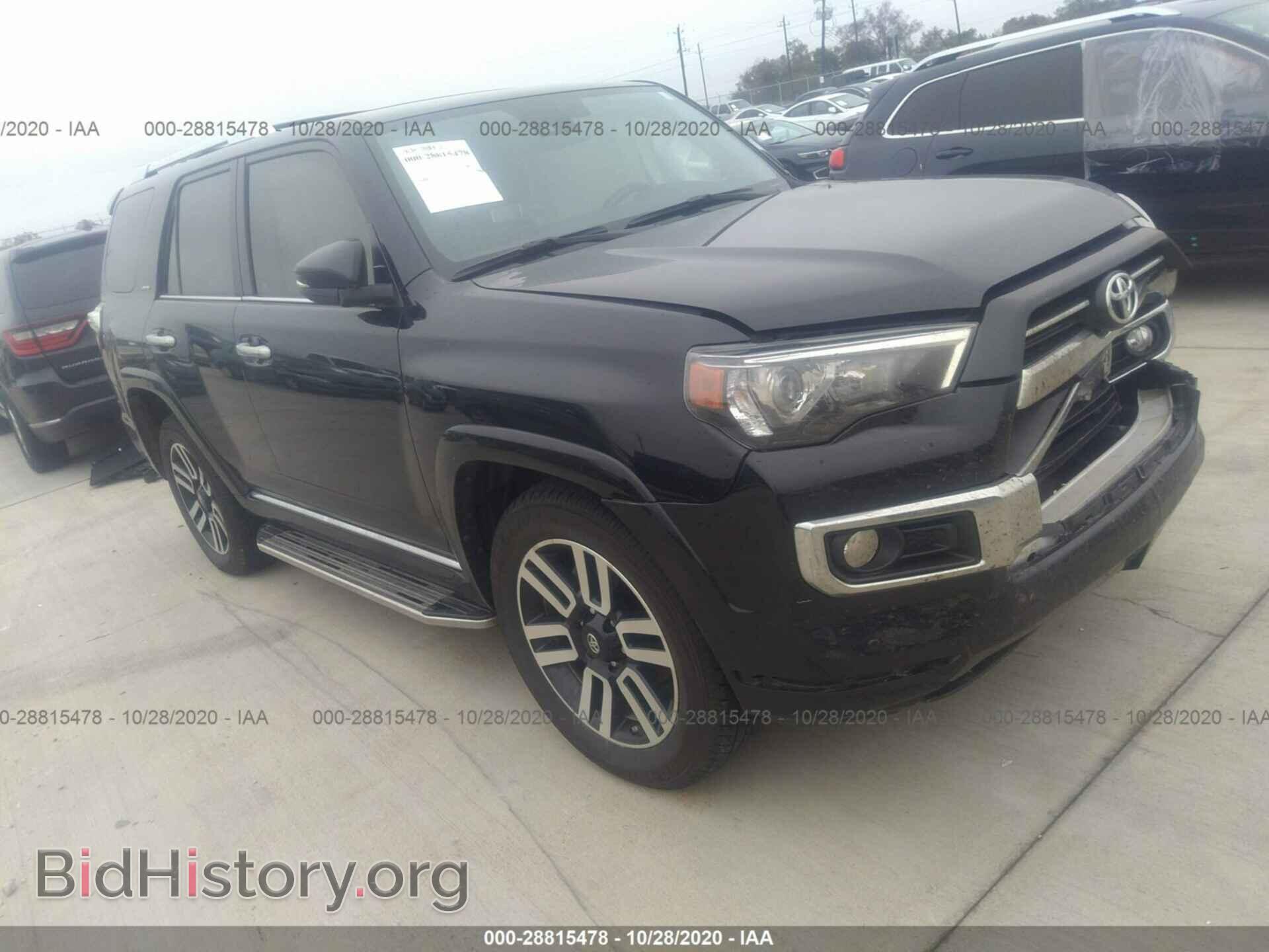 Photo JTEZU5JR4L5216443 - TOYOTA 4RUNNER 2020