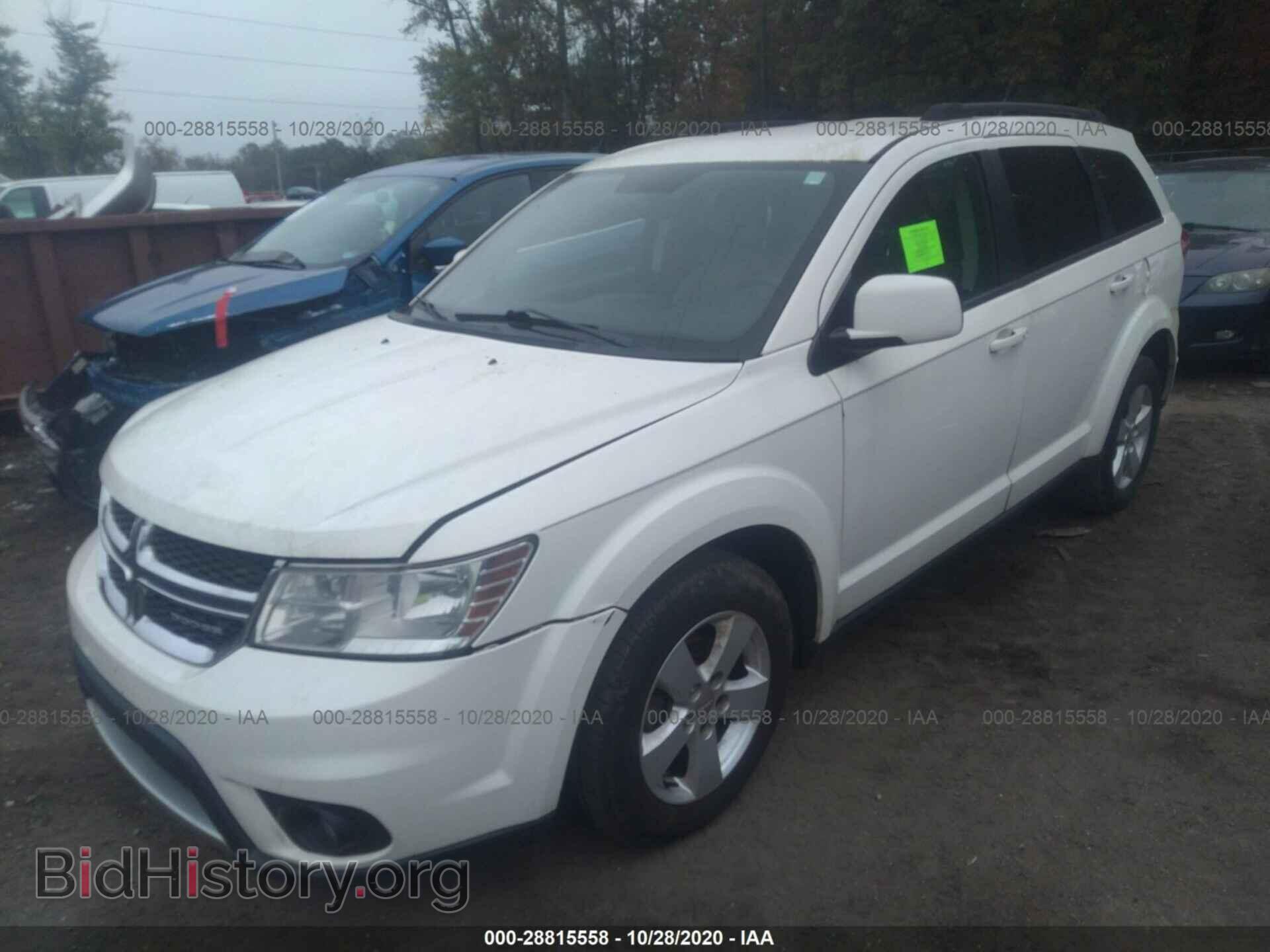 2011 DODGE JOURNEY - VIN: 3D4PH1FG2BT532893 - Фото 2