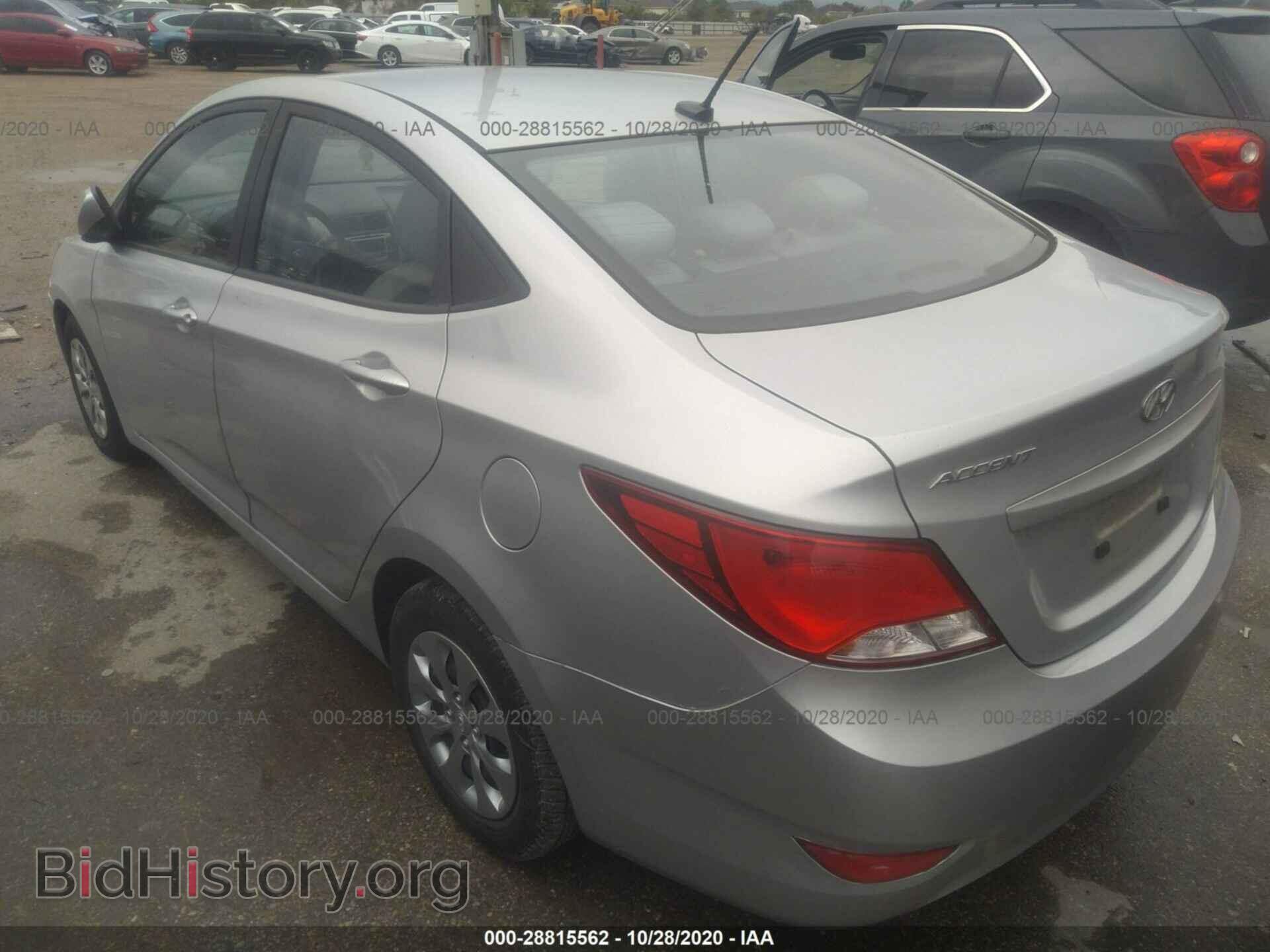 2016 HYUNDAI ACCENT - VIN: KMHCT4AE8GU114641 - Фото 3