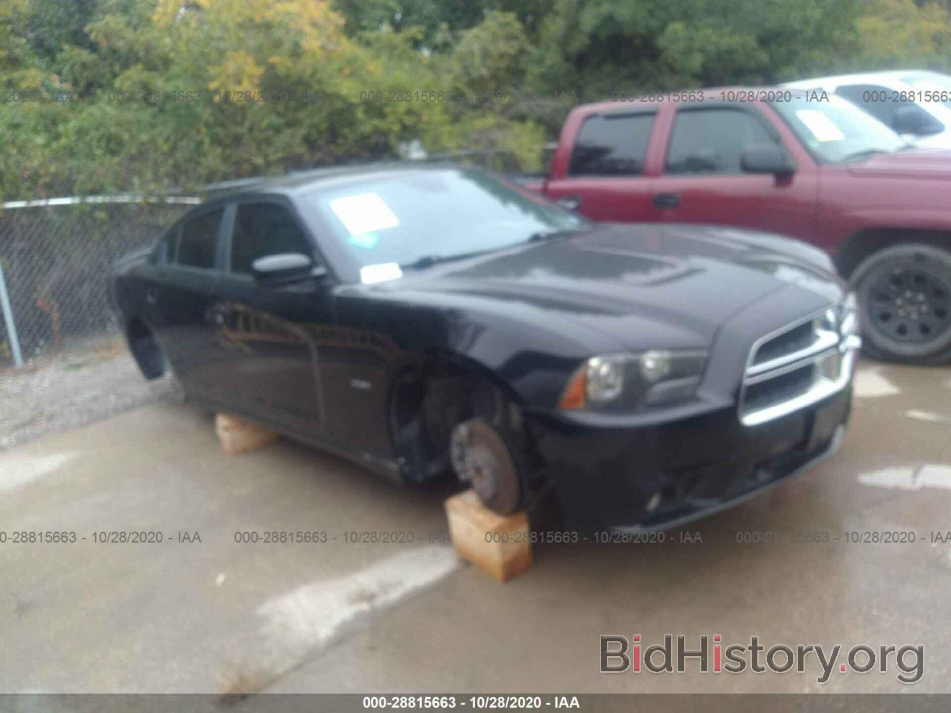 Photo 2C3CDXCT6DH502386 - DODGE CHARGER 2013
