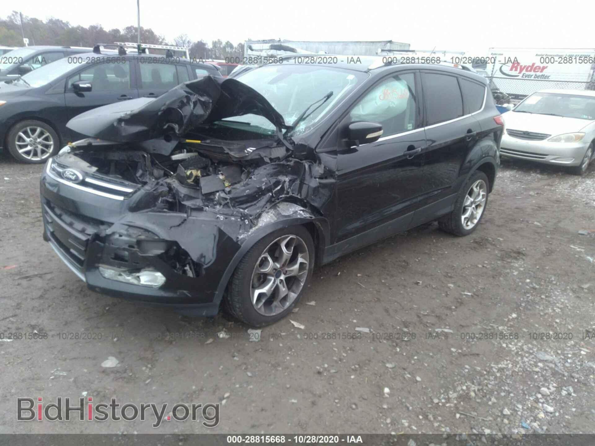2014 FORD ESCAPE - VIN: 1FMCU9J98EUC04558 - Фото 2