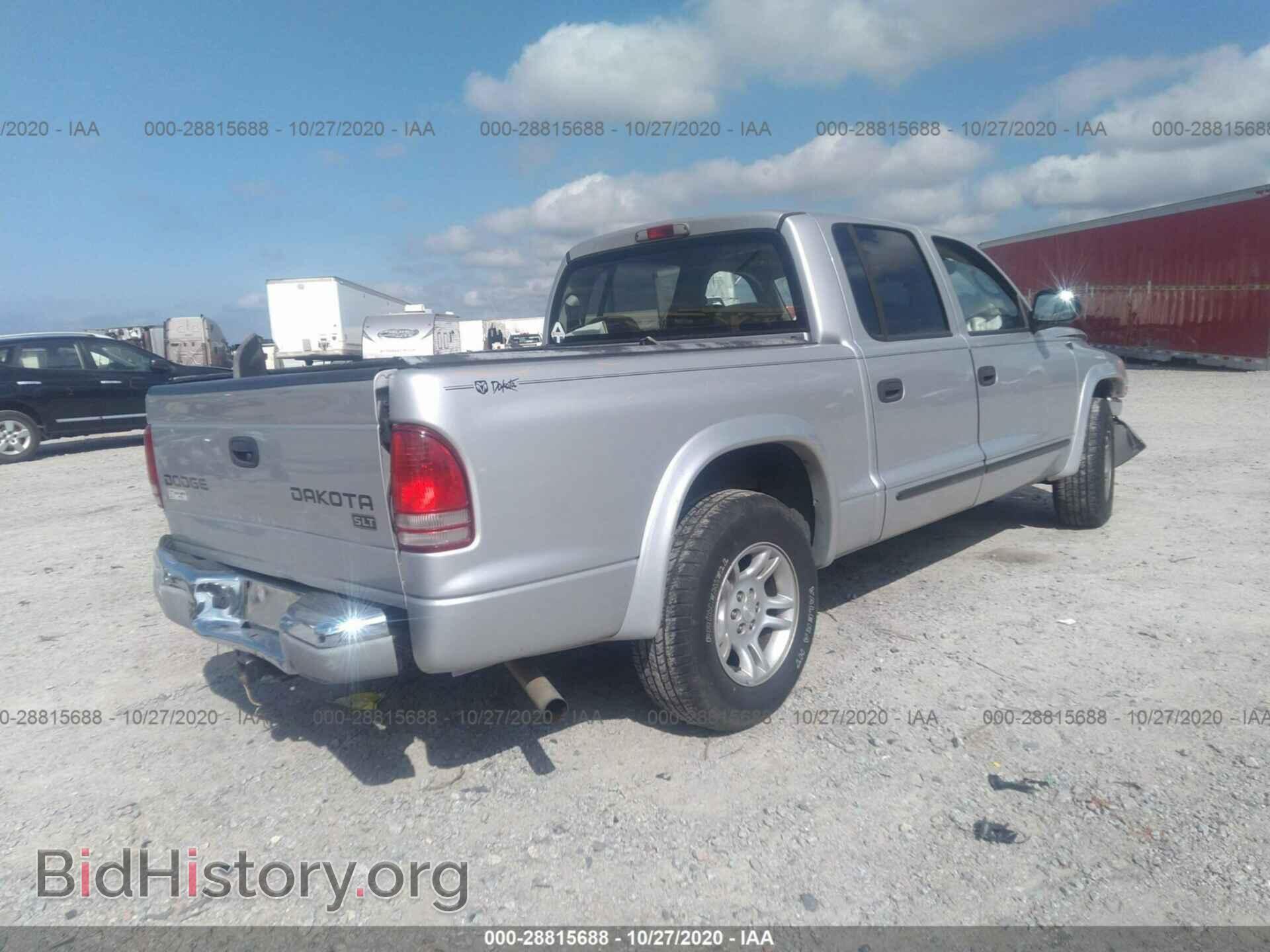 2004 DODGE DAKOTA - VIN: 1D7HL48K64S602859 - Photo 4