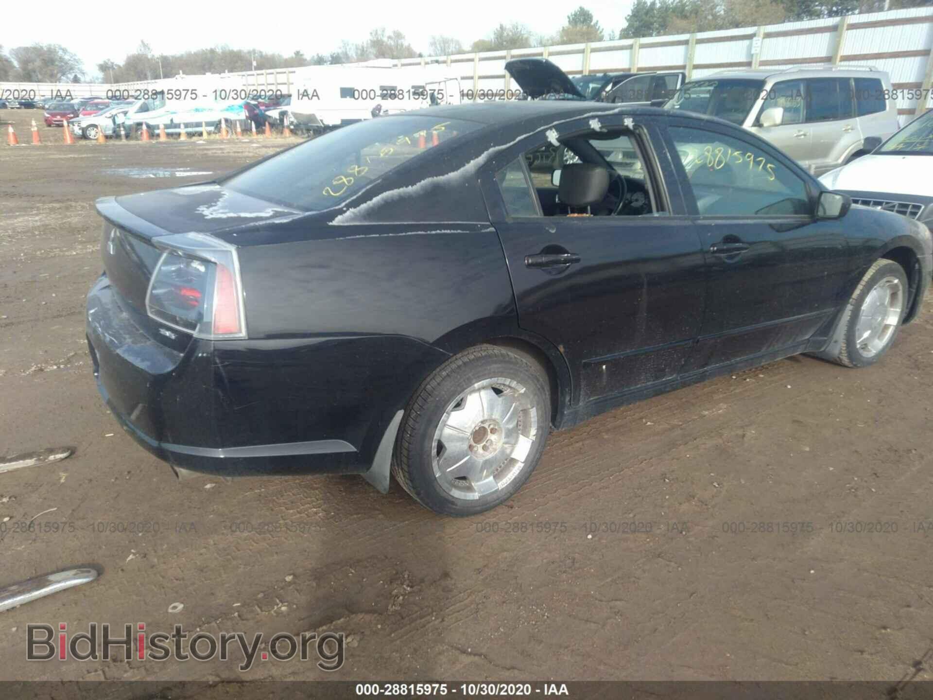 2006 MITSUBISHI GALANT - VIN: 4A3AB76S76E012266 - Фото 4