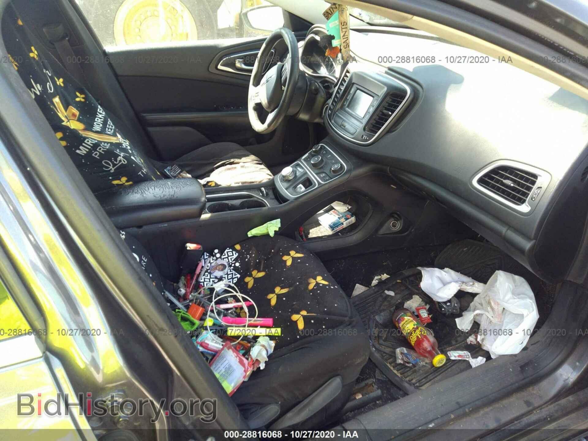 2016 CHRYSLER 200 - VIN: 1C3CCCFB6GN107439 - Фото 5
