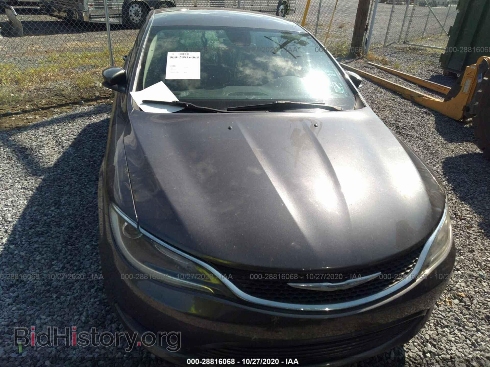 2016 CHRYSLER 200 - VIN: 1C3CCCFB6GN107439 - Фото 6