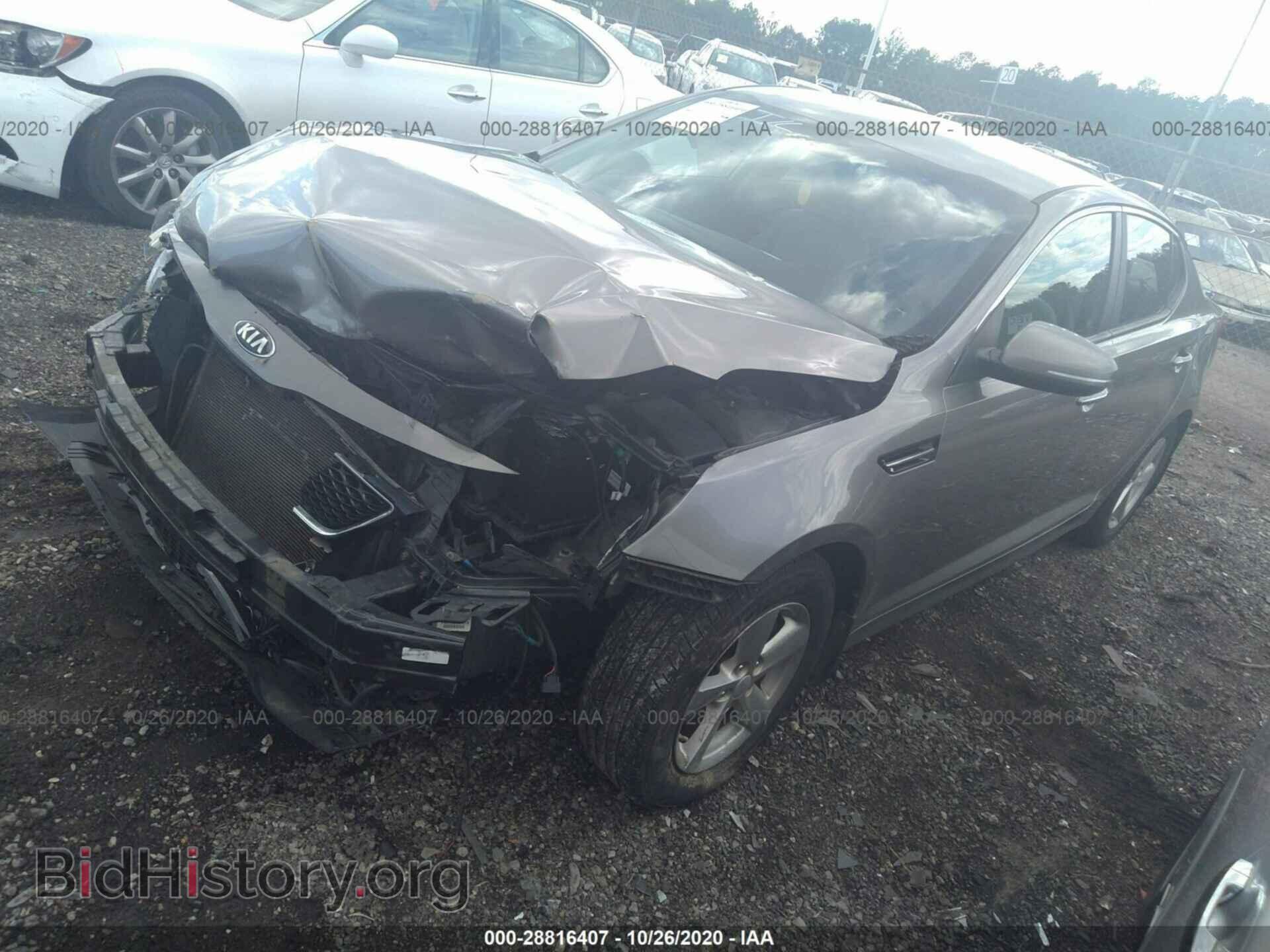 2015 KIA OPTIMA - VIN: 5XXGM4A76FG352772 - Фото 2