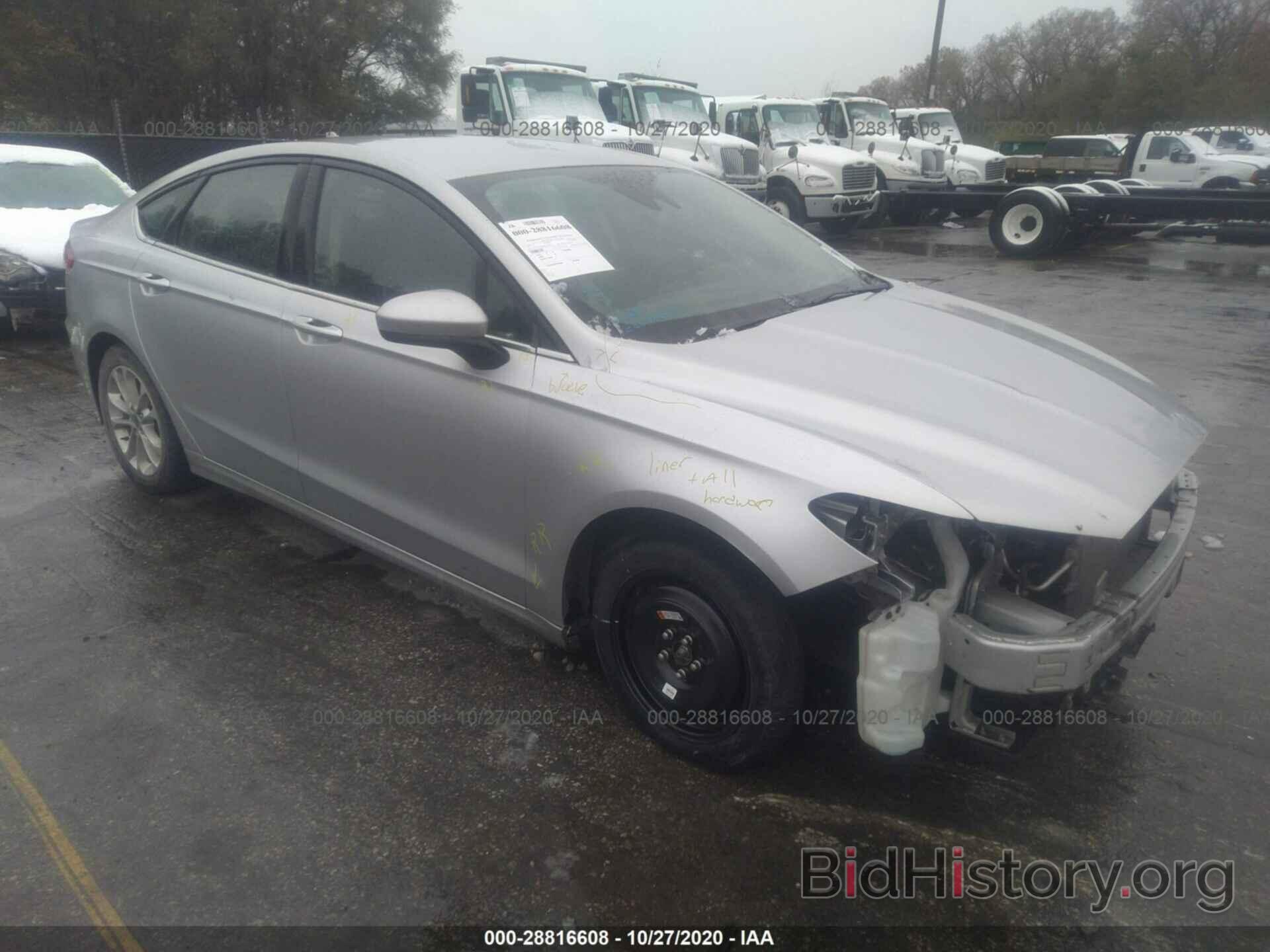 Photo 3FA6P0HD9KR114214 - FORD FUSION 2019