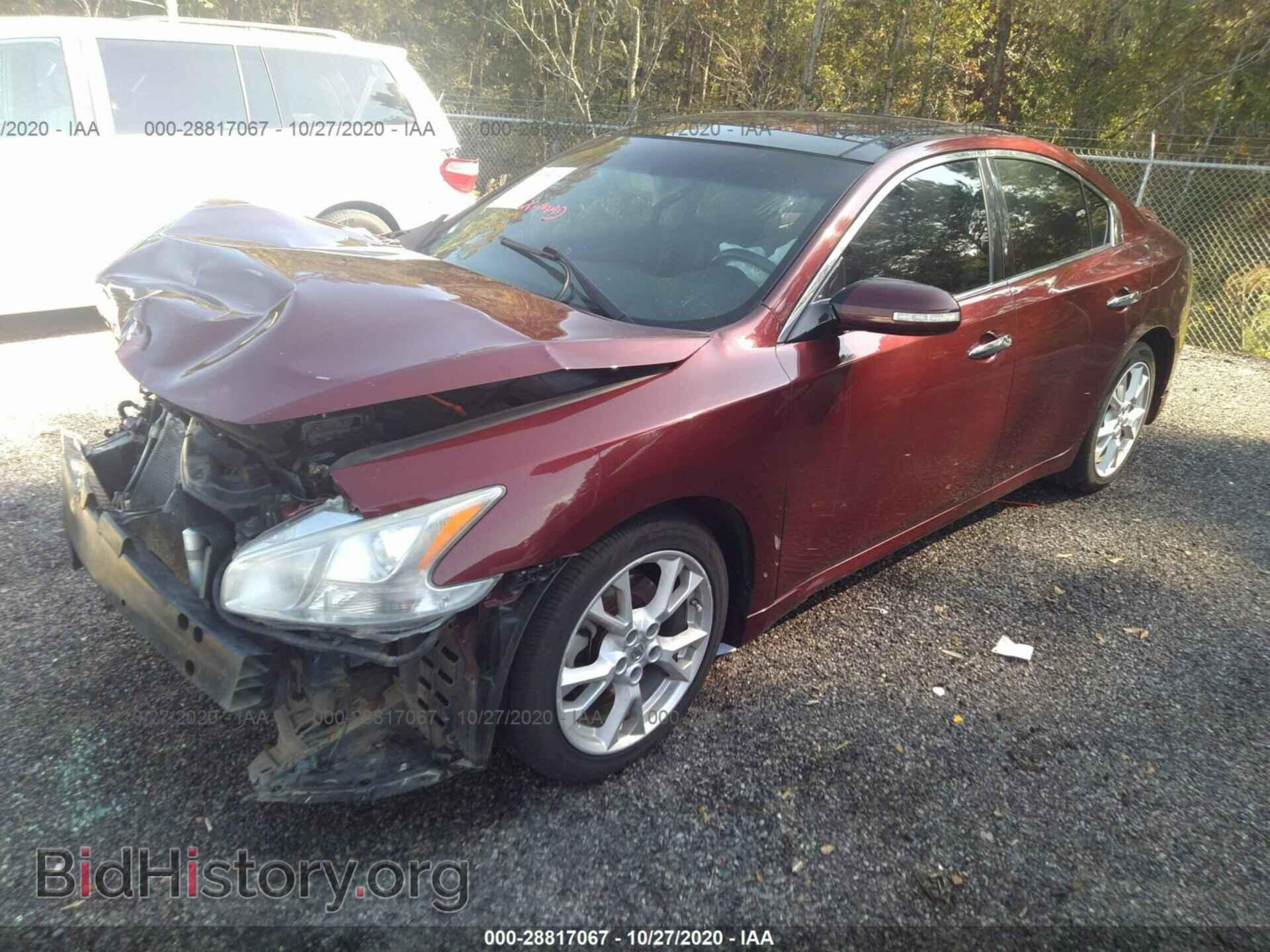 2012 NISSAN MAXIMA - VIN: 1N4AA5AP2CC851641 - Фото 2