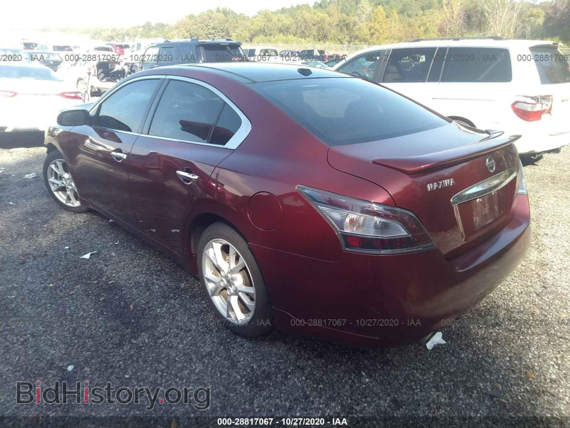 2012 NISSAN MAXIMA - VIN: 1N4AA5AP2CC851641 - Фото 3