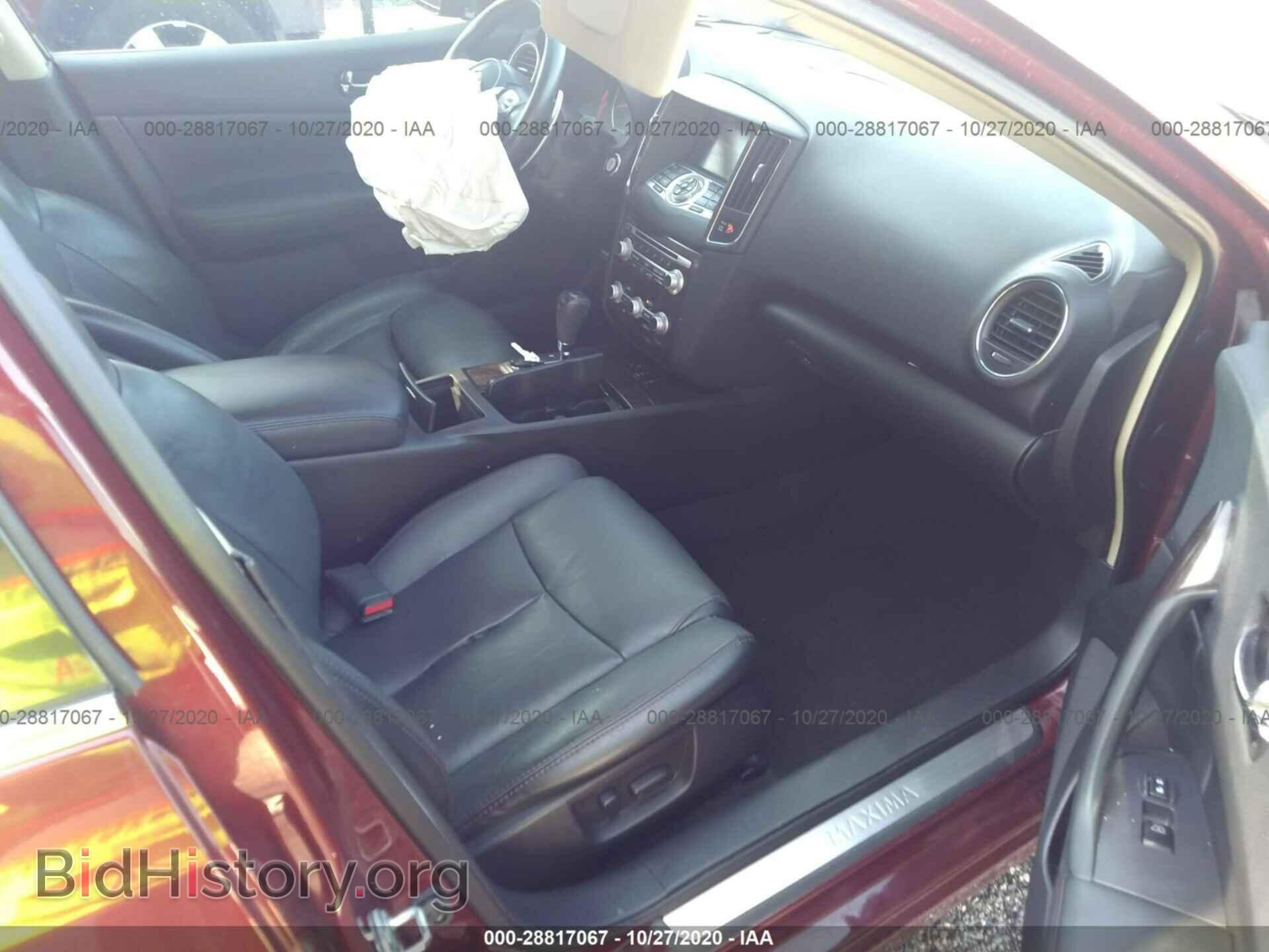 2012 NISSAN MAXIMA - VIN: 1N4AA5AP2CC851641 - Фото 5