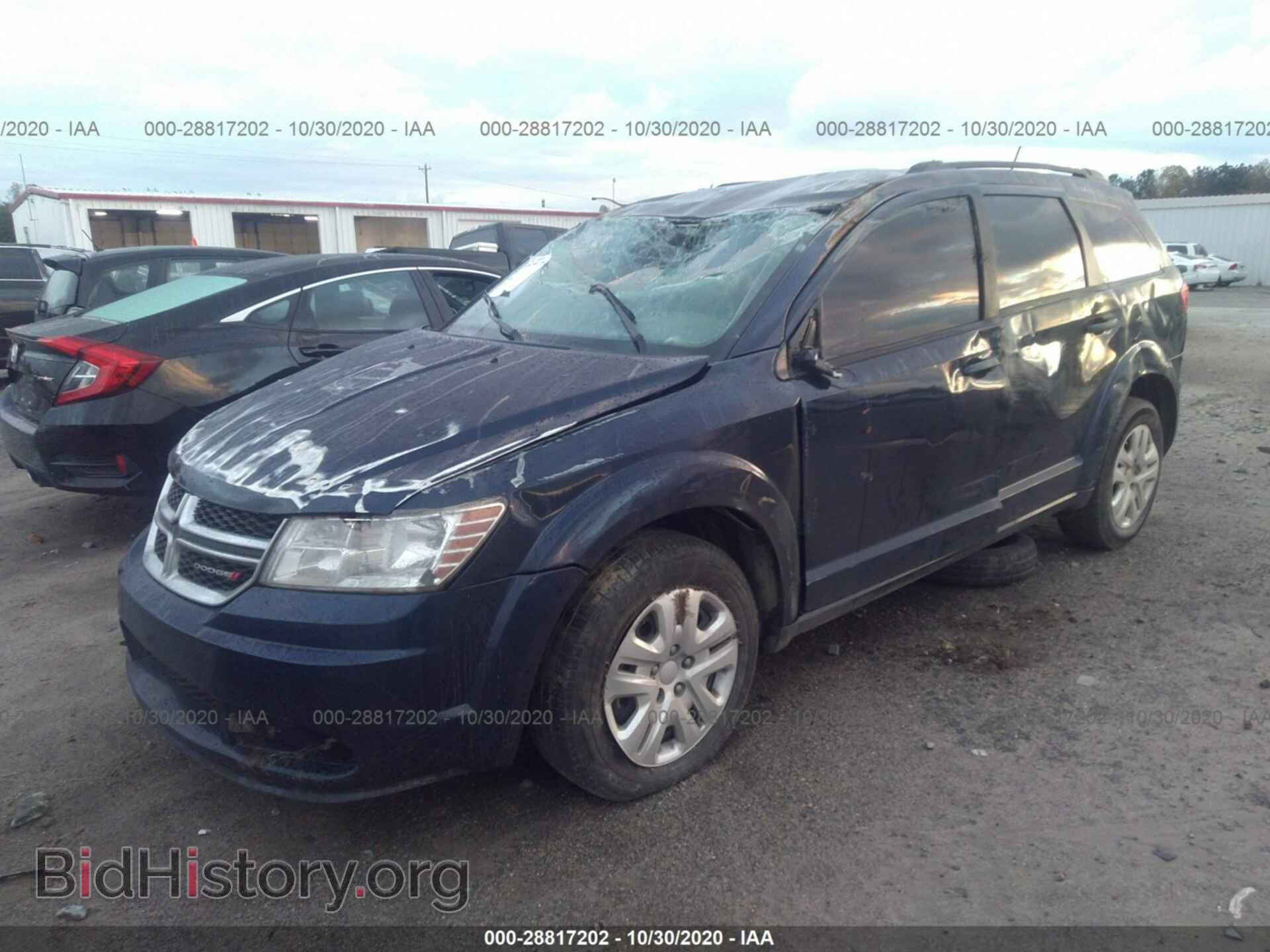 2018 DODGE JOURNEY - VIN: 3C4PDCAB0JT296064 - Фото 2