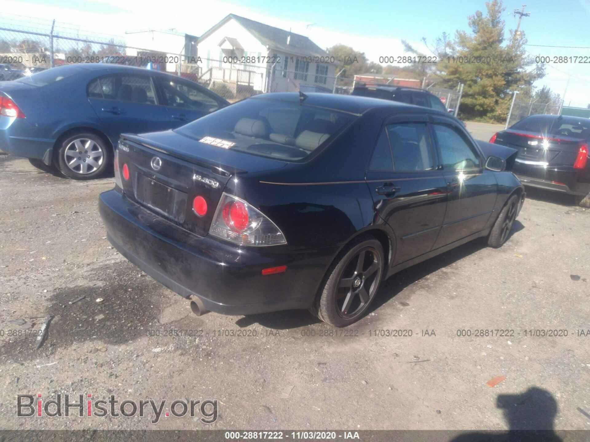 2004 LEXUS IS 300 - VIN: JTHBD192340086349 - Фото 4