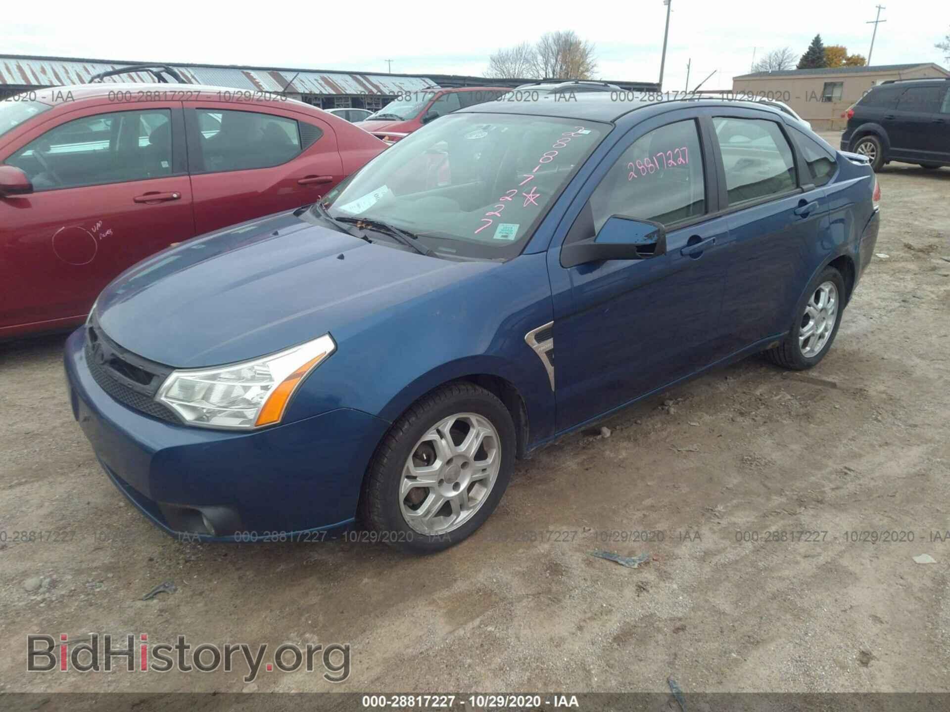 2008 FORD FOCUS - VIN: 1FAHP35N78W132613 - Фото 2