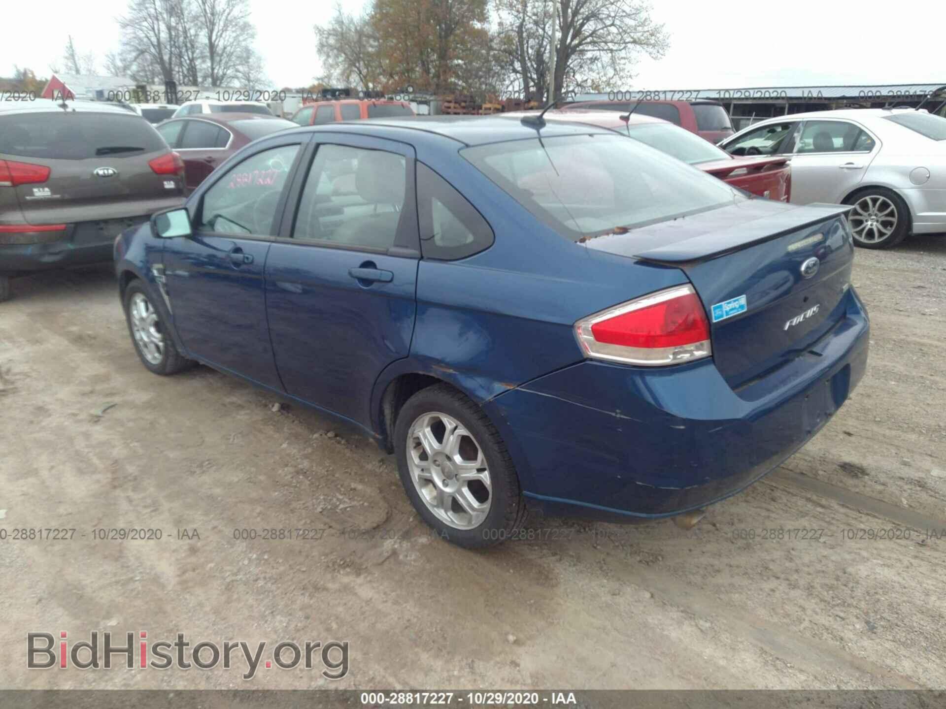 2008 FORD FOCUS - VIN: 1FAHP35N78W132613 - Фото 3