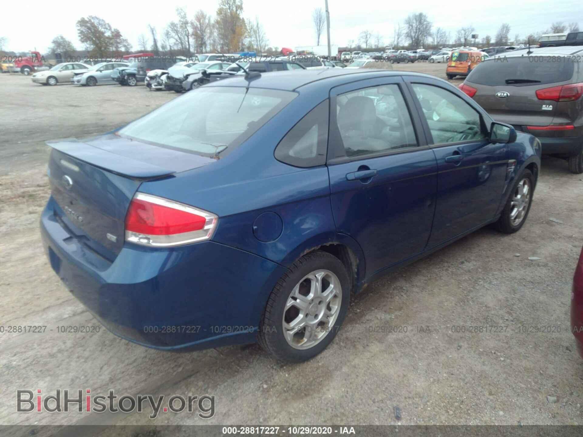 2008 FORD FOCUS - VIN: 1FAHP35N78W132613 - Фото 4
