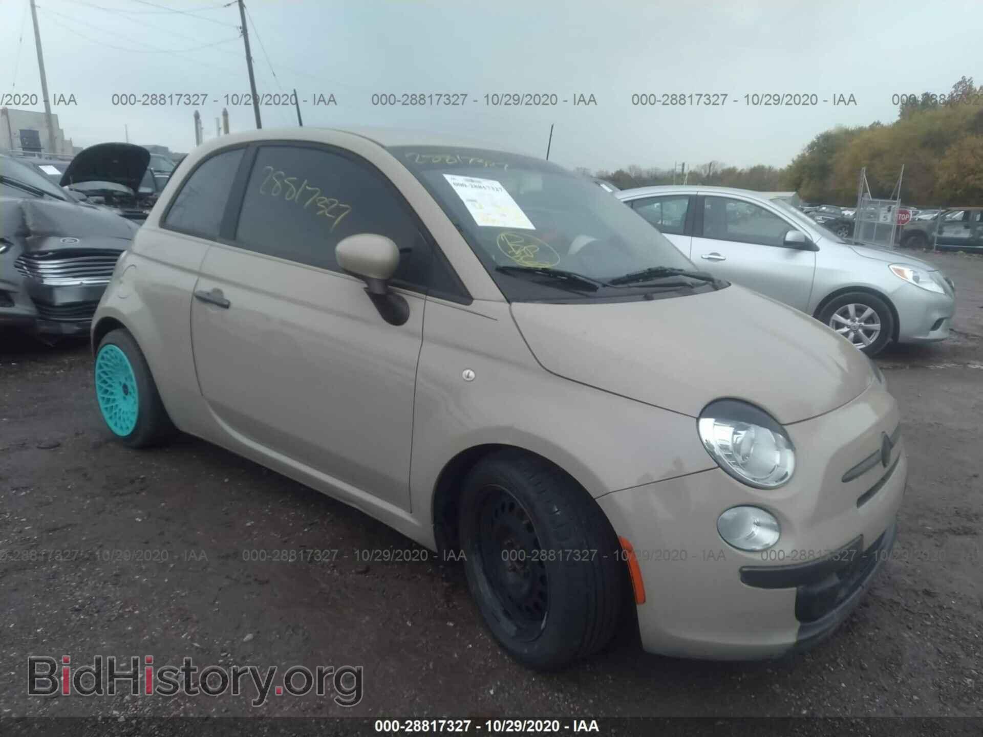 Photo 3C3CFFAR7CT330886 - FIAT 500 2012