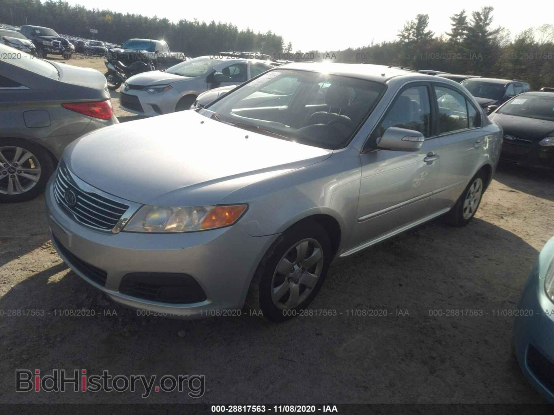 2009 KIA OPTIMA - VIN: KNAGE228X95355513 - Фото 2