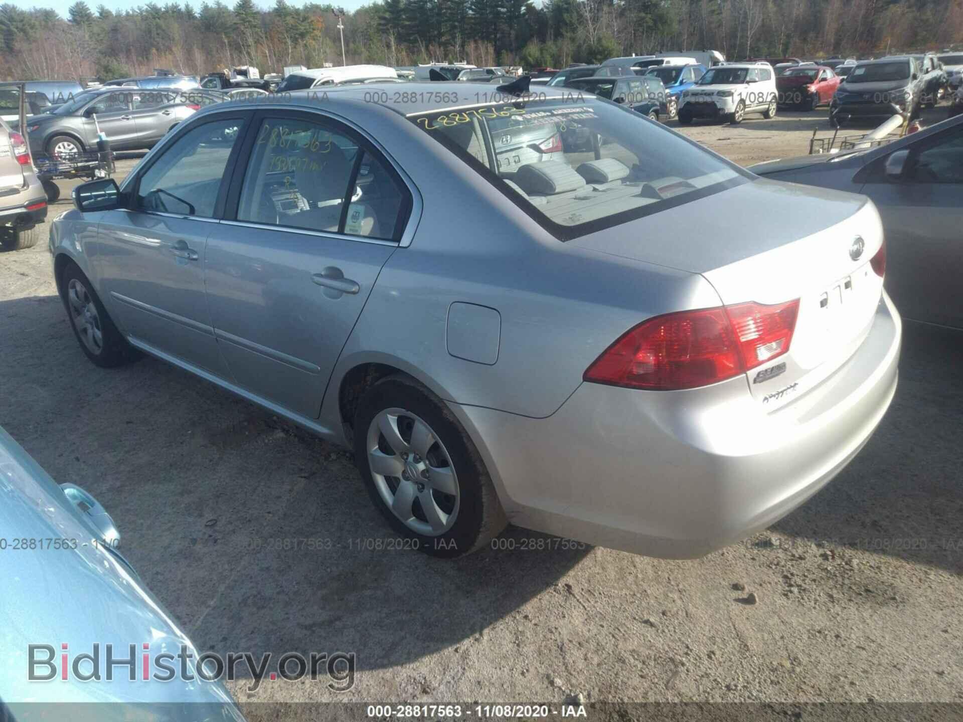 2009 KIA OPTIMA - VIN: KNAGE228X95355513 - Фото 3