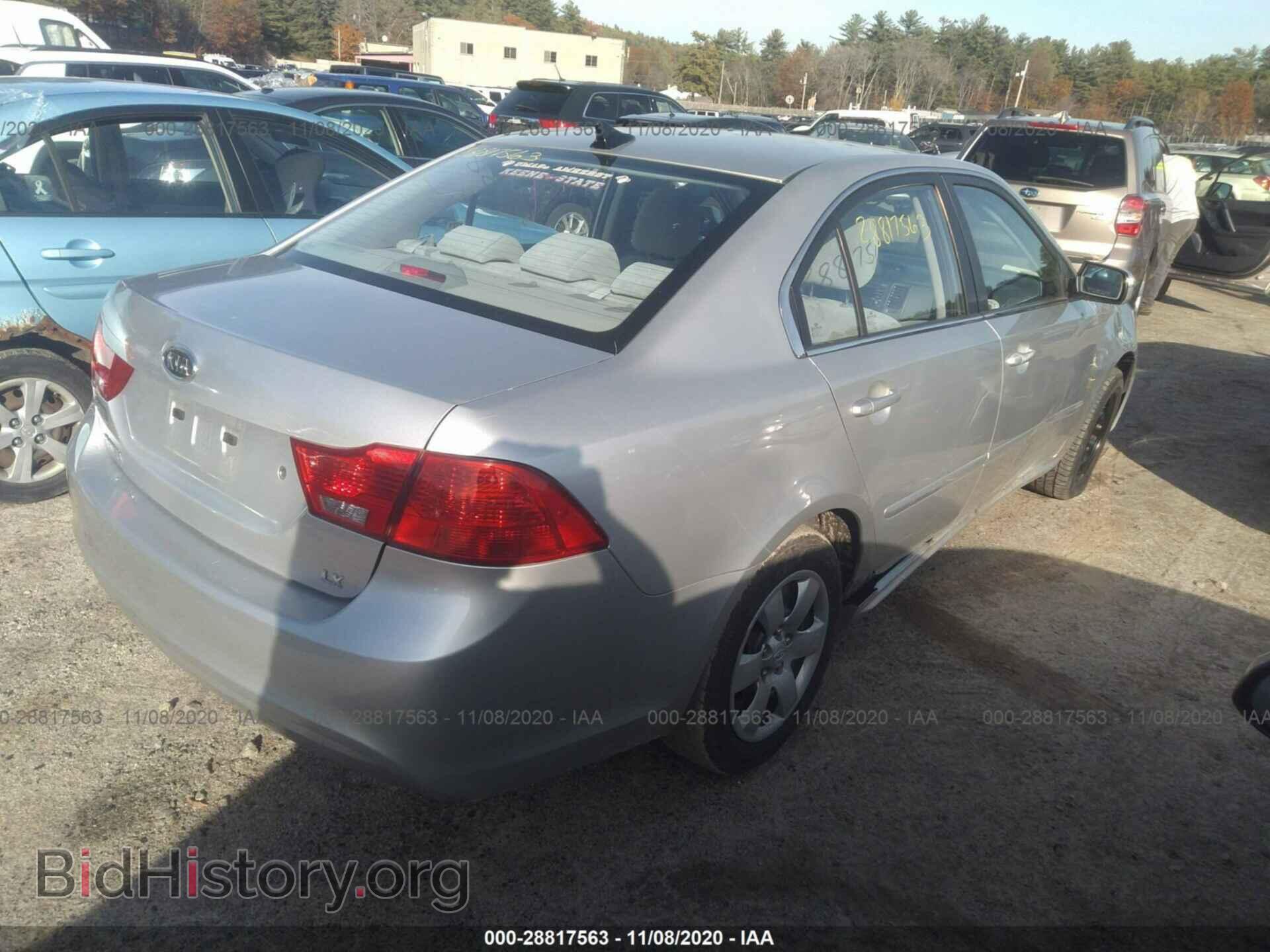2009 KIA OPTIMA - VIN: KNAGE228X95355513 - Фото 4