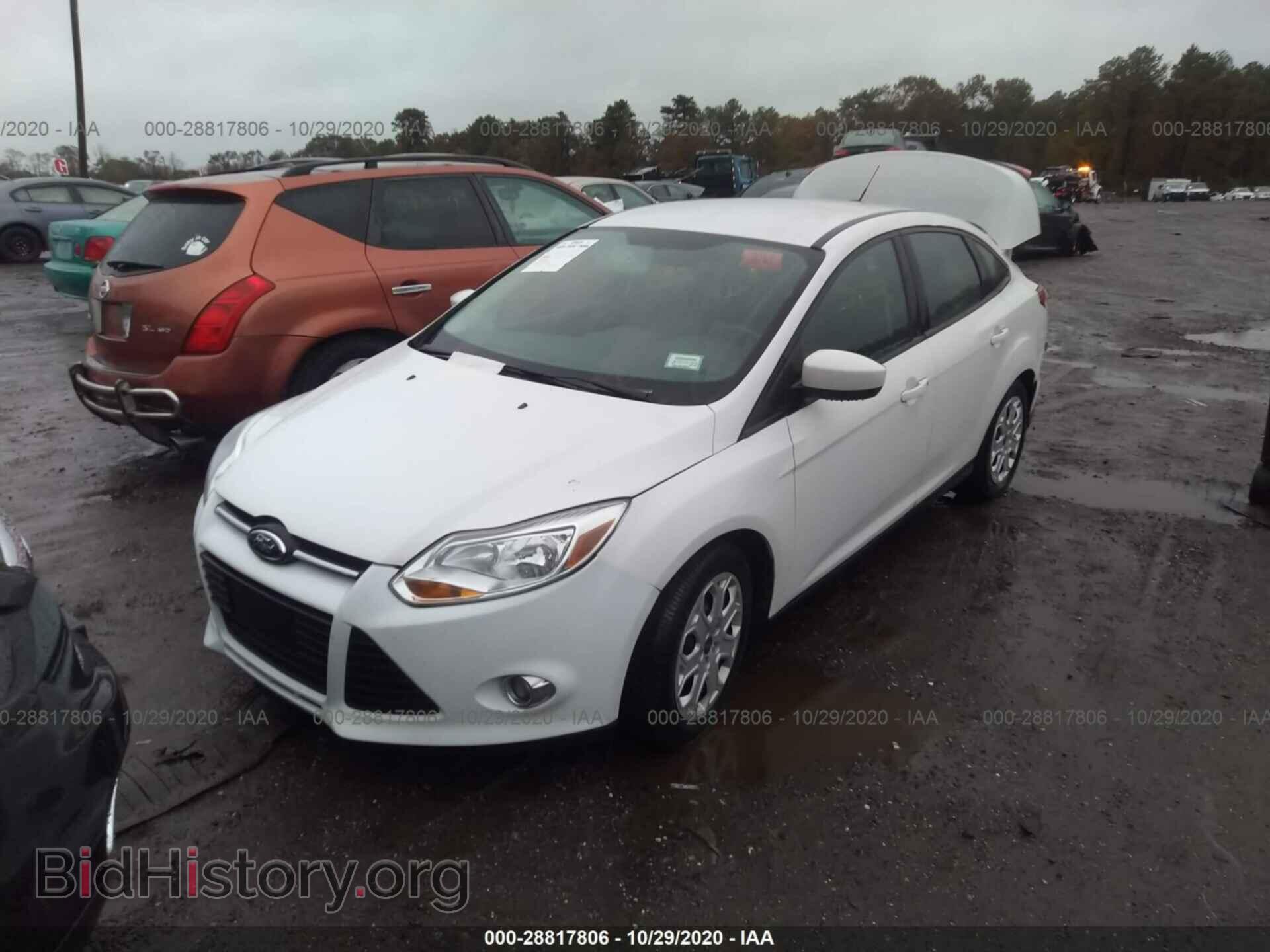 2012 FORD FOCUS - VIN: 1FAHP3F28CL341146 - Фото 2