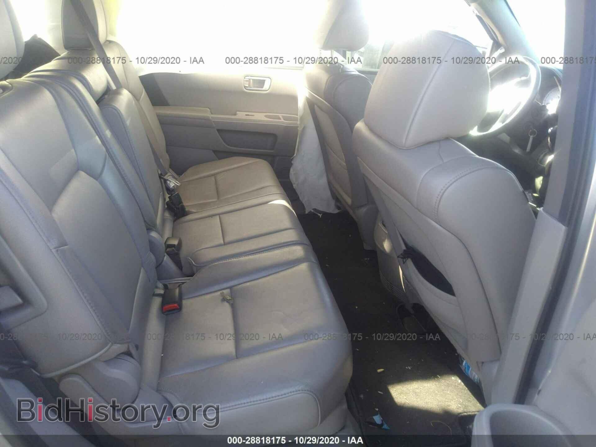 2012 HONDA PILOT - VIN: 5FNYF4H57CB054524 - Фото 8