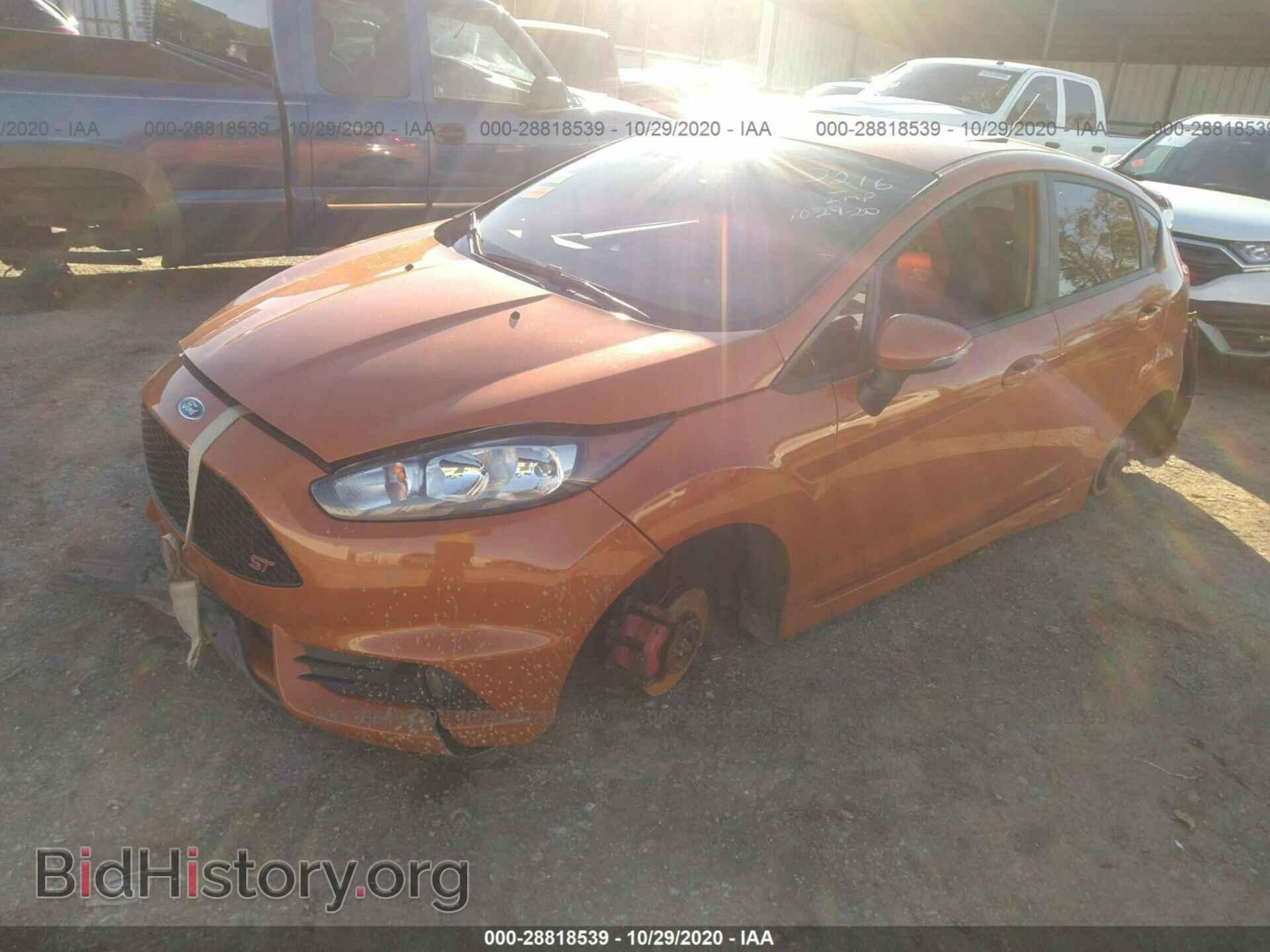 2017 FORD FIESTA - VIN: 3FADP4GX0HM140216 - Фото 2