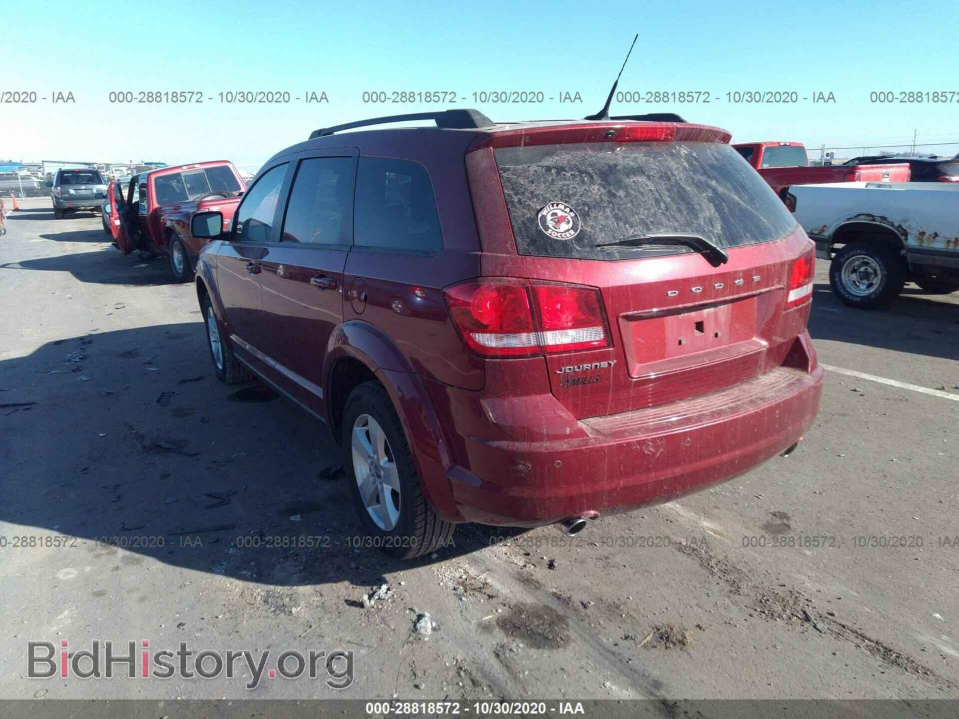 2011 DODGE JOURNEY - VIN: 3D4PG1FG2BT501582 - Фото 3